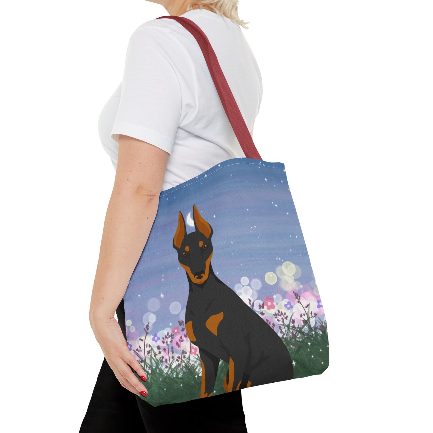 Manchester Terrier Dog Tote Bag 16x16