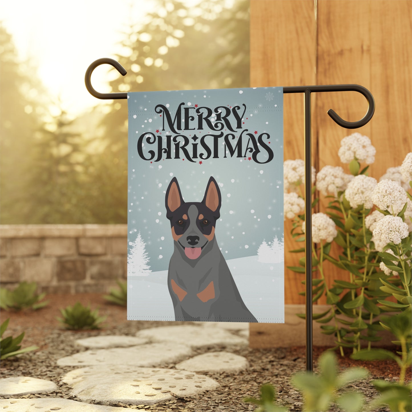 Australian Stumpy Tail Cattle Dog Garden Flag
