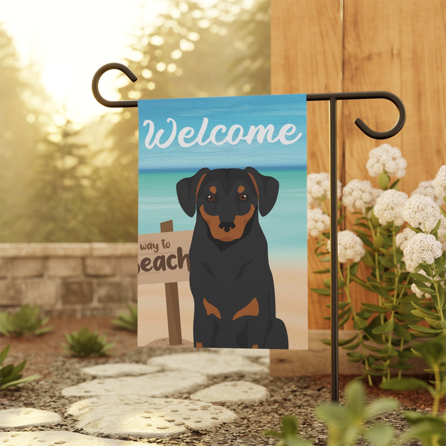 Austrian Pinscher Dog Garden Flag