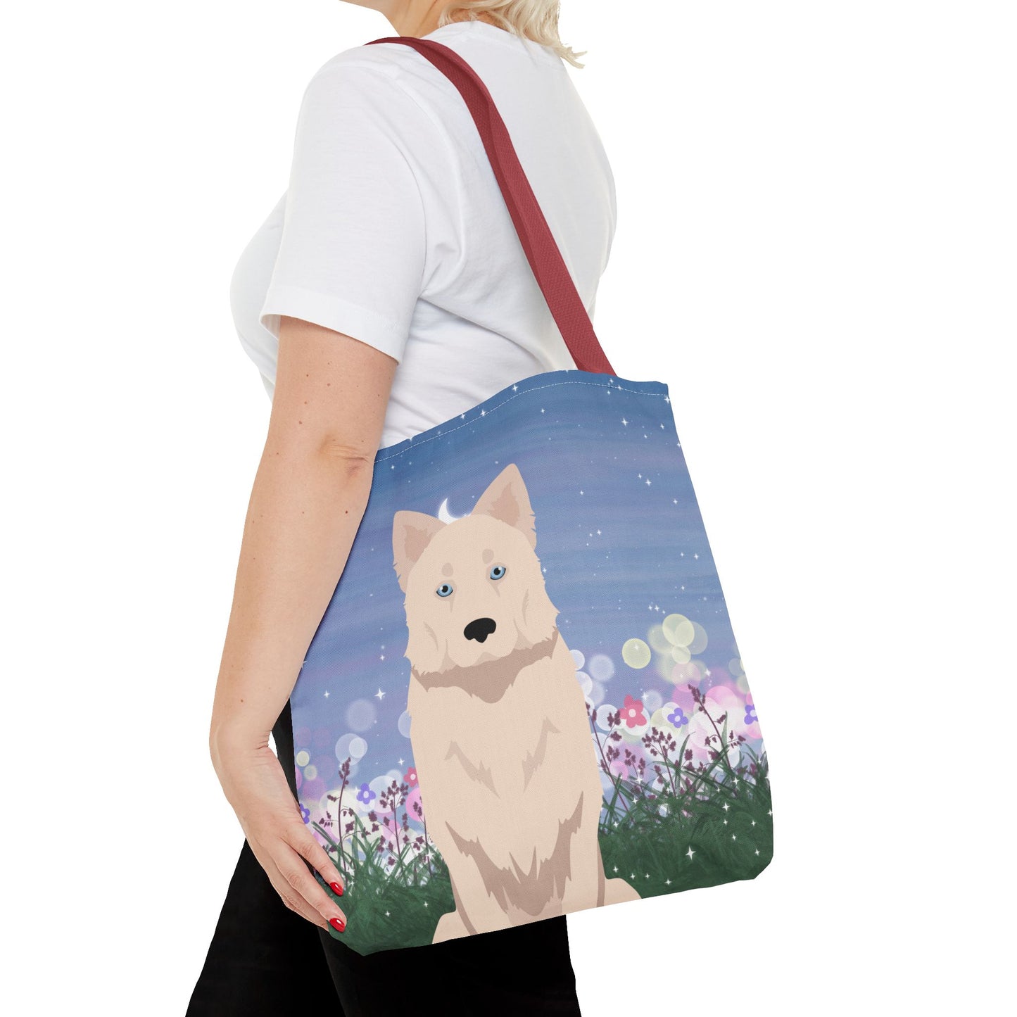 Yakutian Laika Dog Tote Bag 16x16