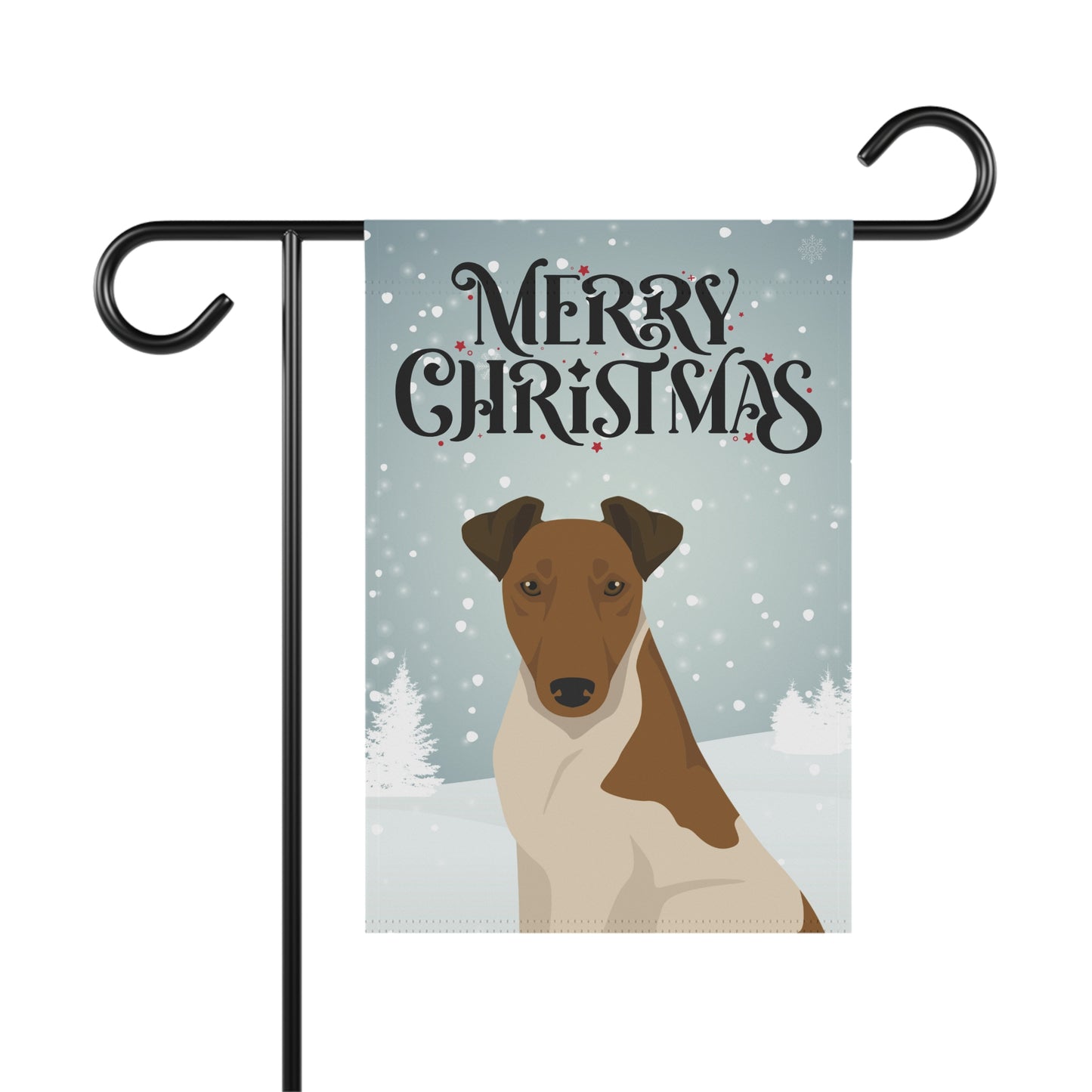 Smooth Fox Terrier Dog Garden Flag