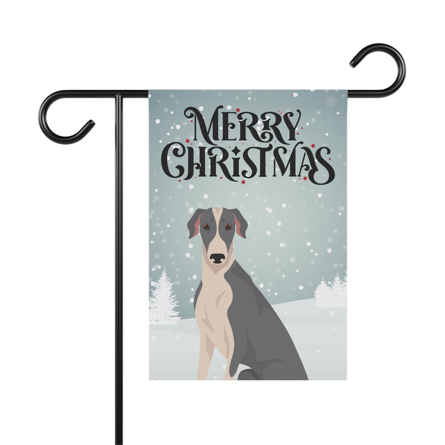 Greyhound Dog Garden Flag