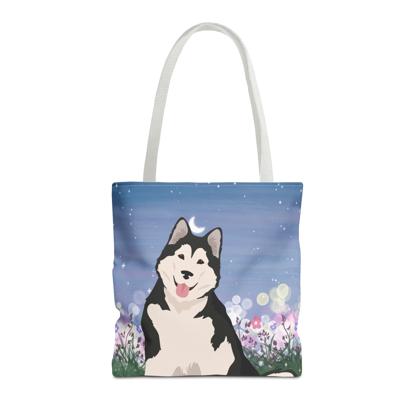 Alaskan Malamute Dog Tote Bag 16x16