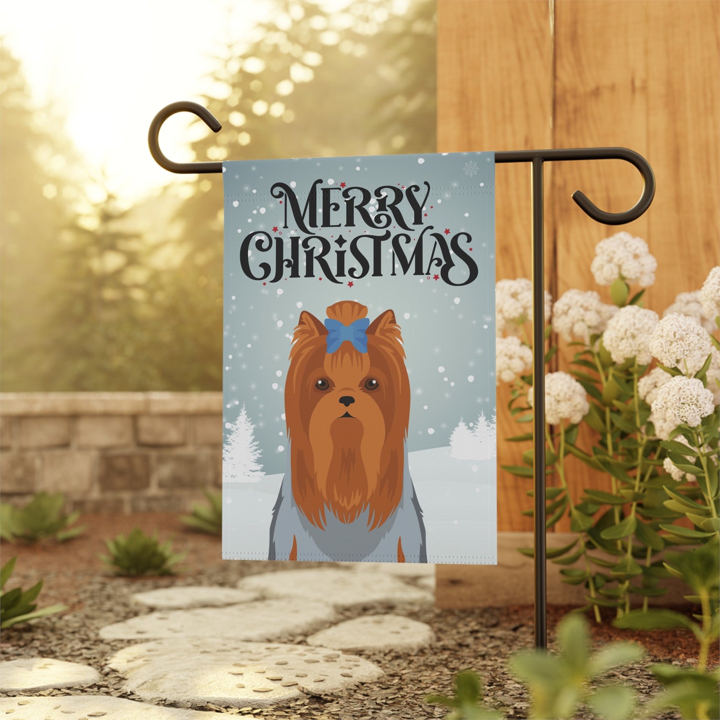 Yorkshire Terrier Dog Garden Flag