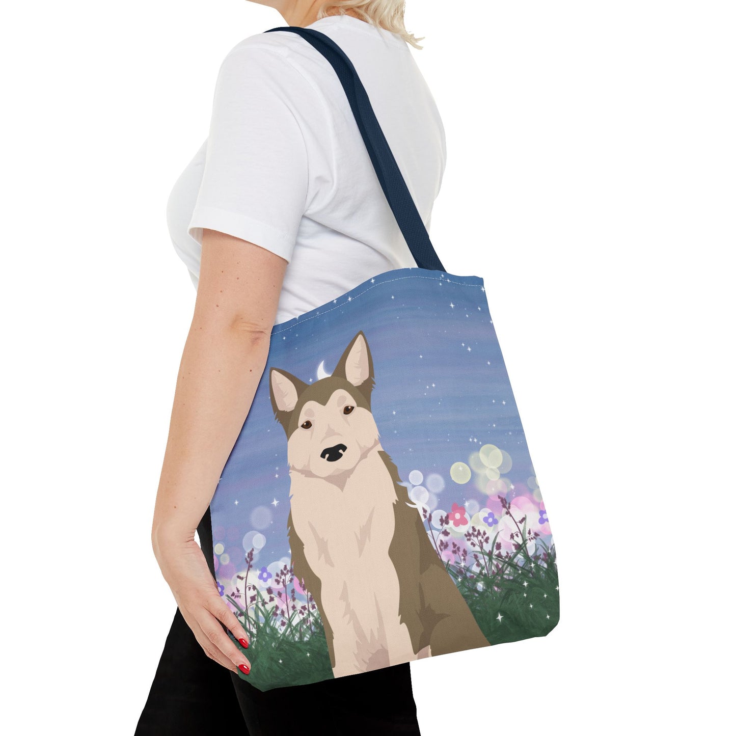 West Siberian Laika Dog Tote Bag 16x16