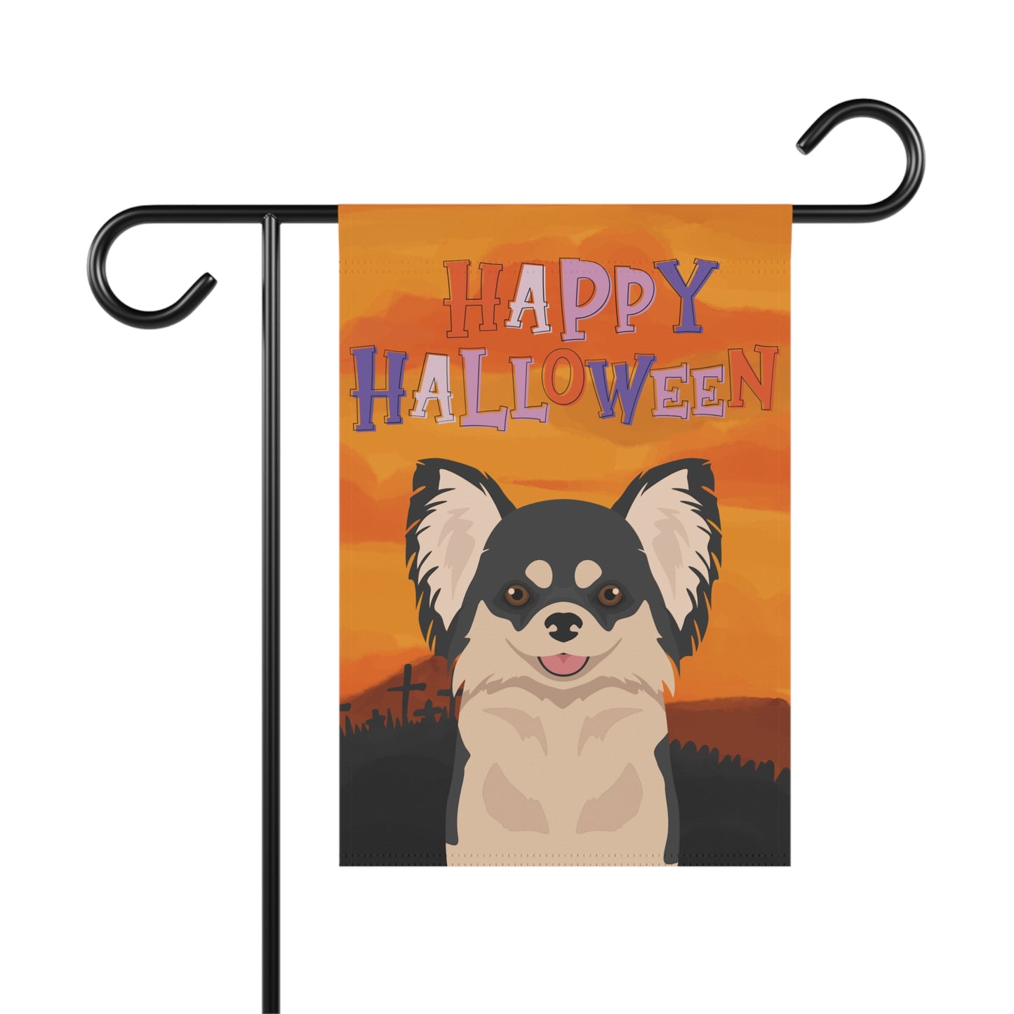Chihuahua Dog Halloween Garden Flag
