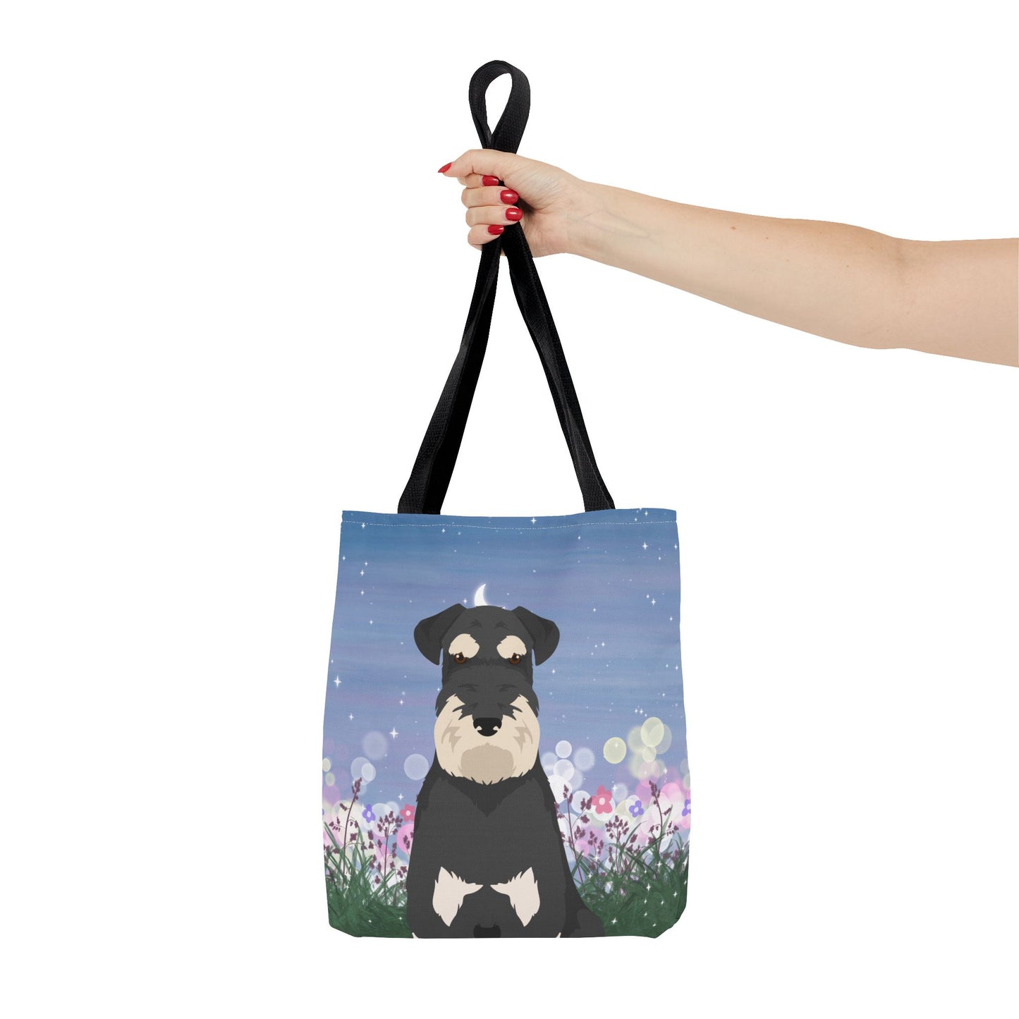 Schnauzer Dog Tote Bag 13x13