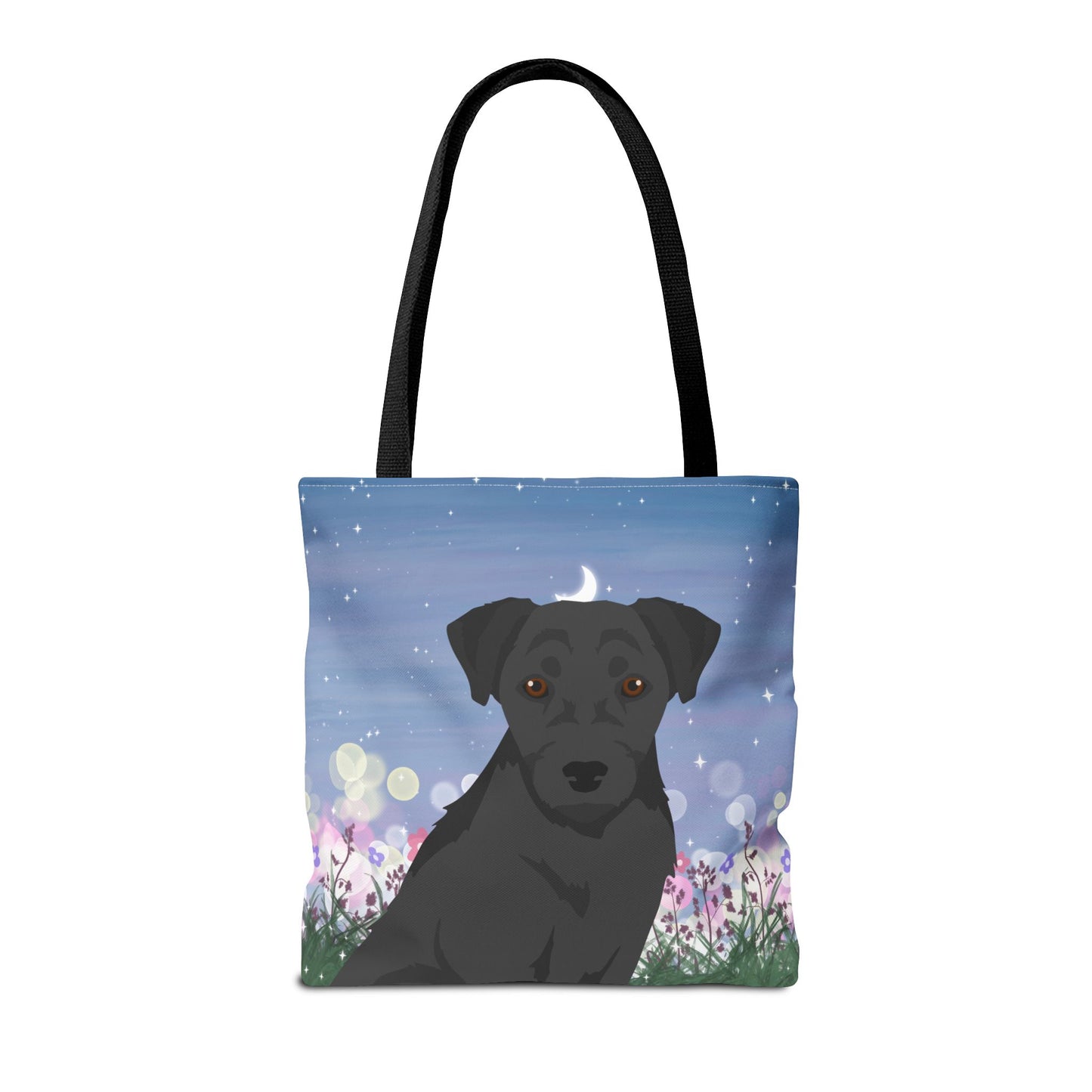 Patterdale Terrier Dog Tote Bag 16x16