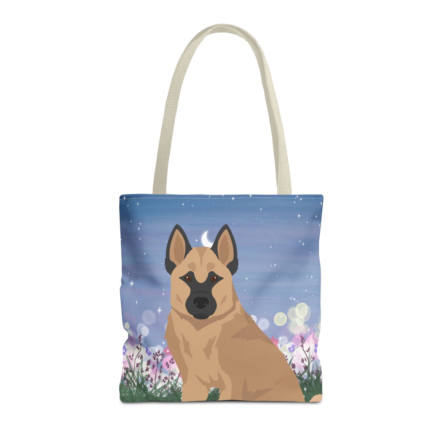 Hallefors Elkhound Dog Tote Bag 16x16