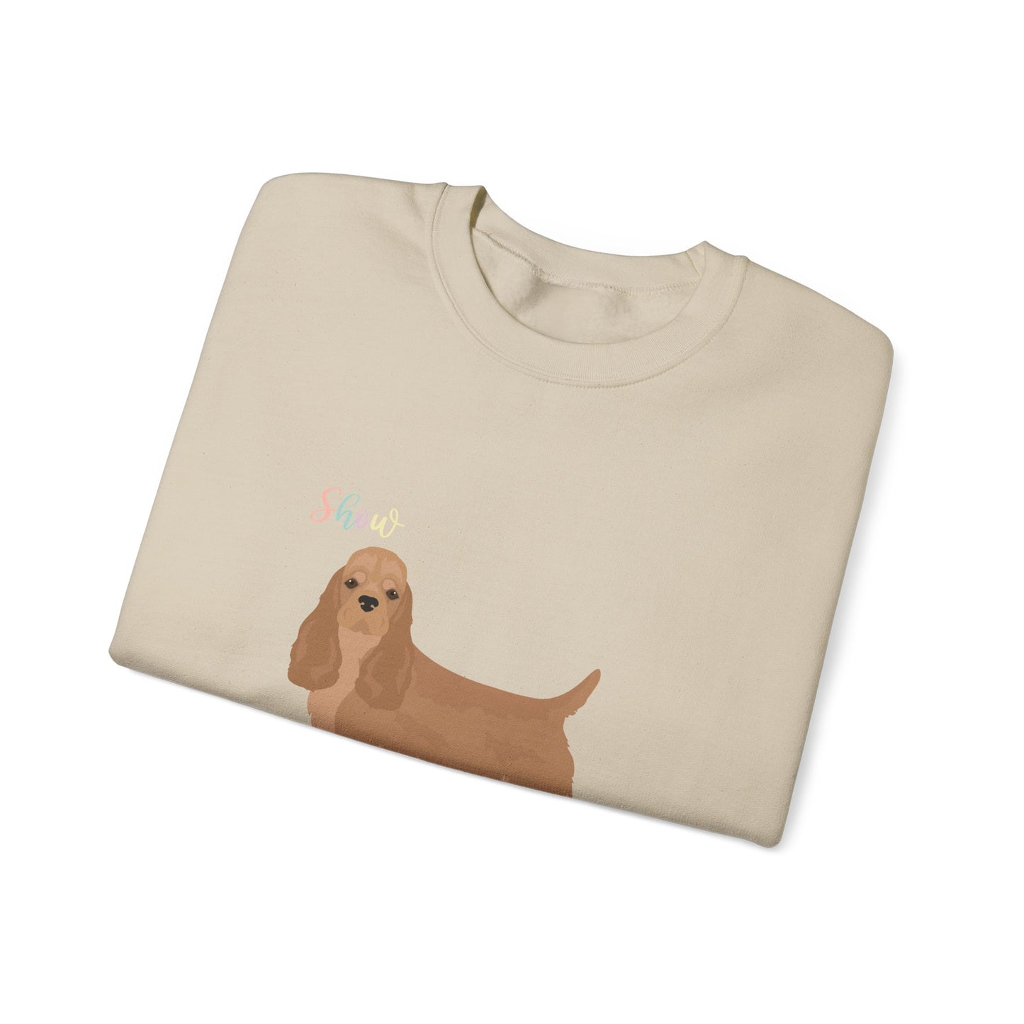 Cocker Spaniel Dog Unisex Heavy Blend Crewneck Sweatshirt
