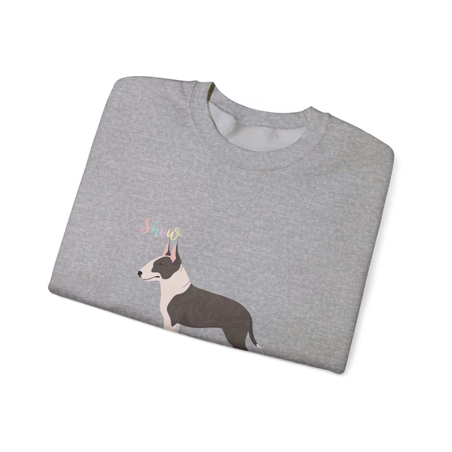 Bull Terrier Dog Unisex Heavy Blend Crewneck Sweatshirt