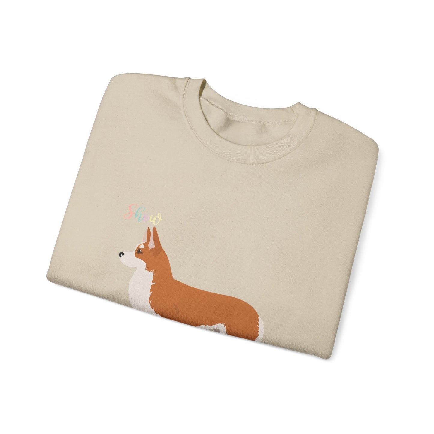 Pembroke Welsh Corgi Dog Unisex Heavy Blend Crewneck Sweatshirt