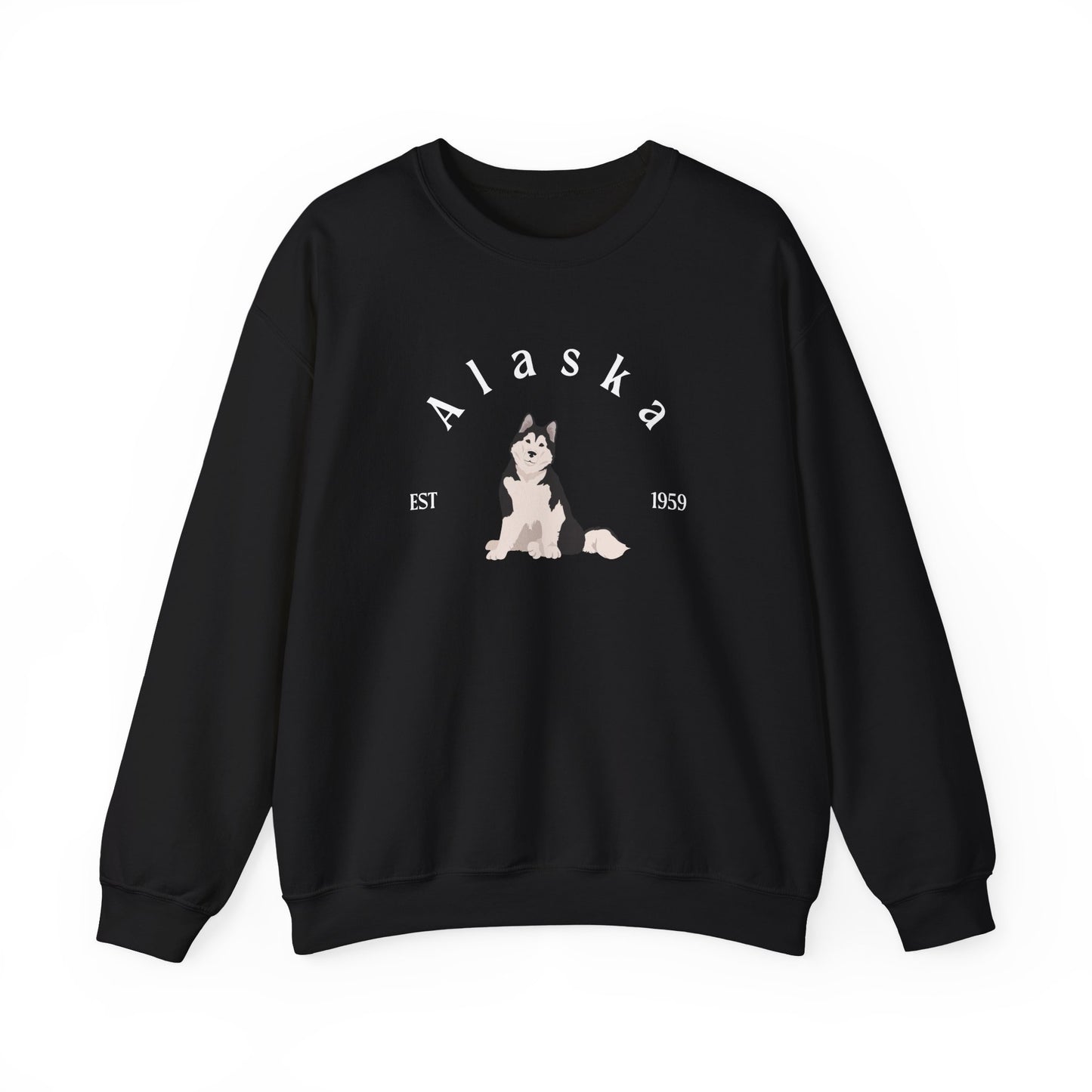 Alaskan Malamute State Dogs Unisex Heavy Blend Crewneck Sweatshirt