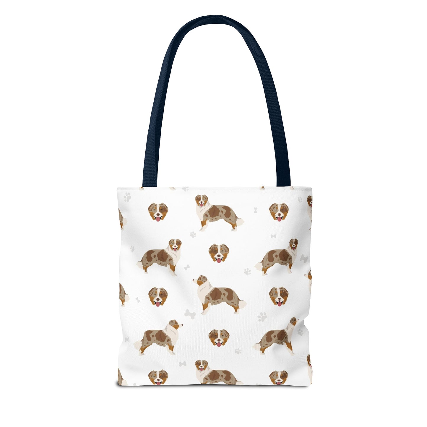 Australian Shepherd Dog Tote Bag, Aussie Dog Mom Lover Gift