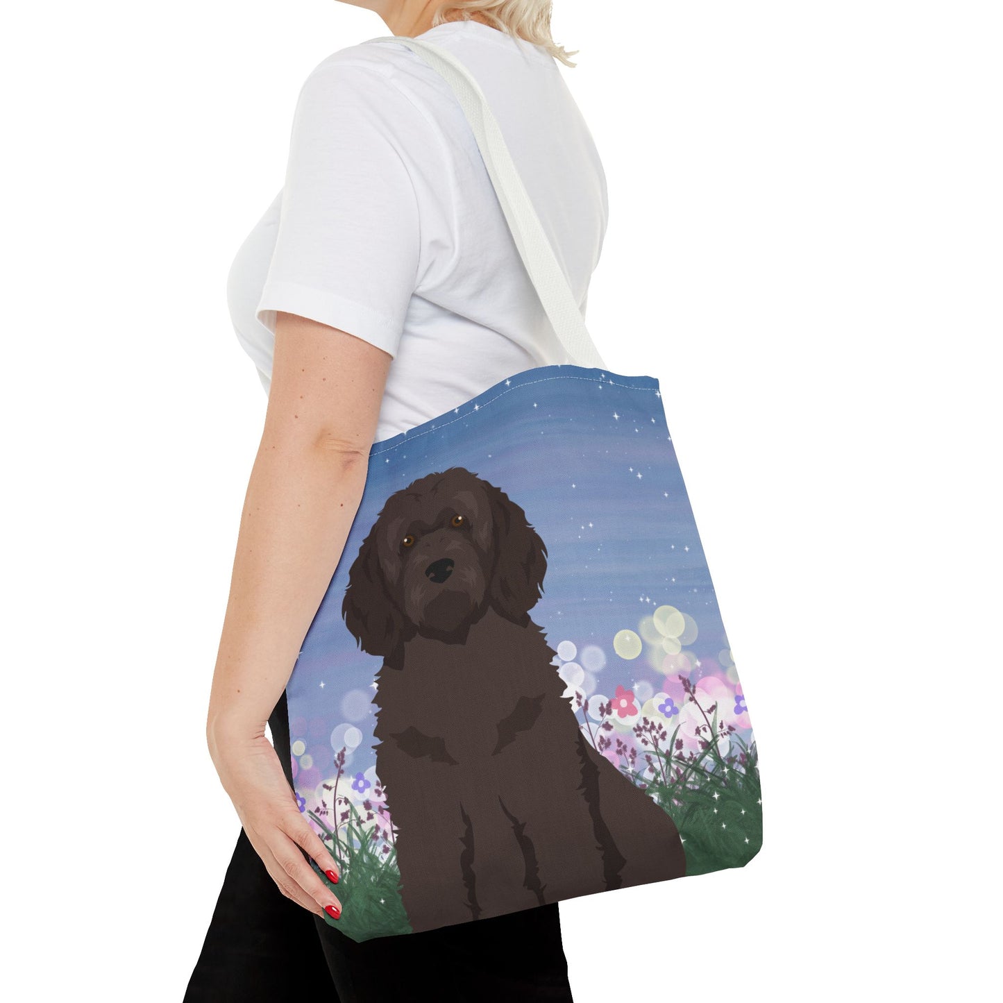 Portuguese Water Dog Dog Tote Bag 16x16