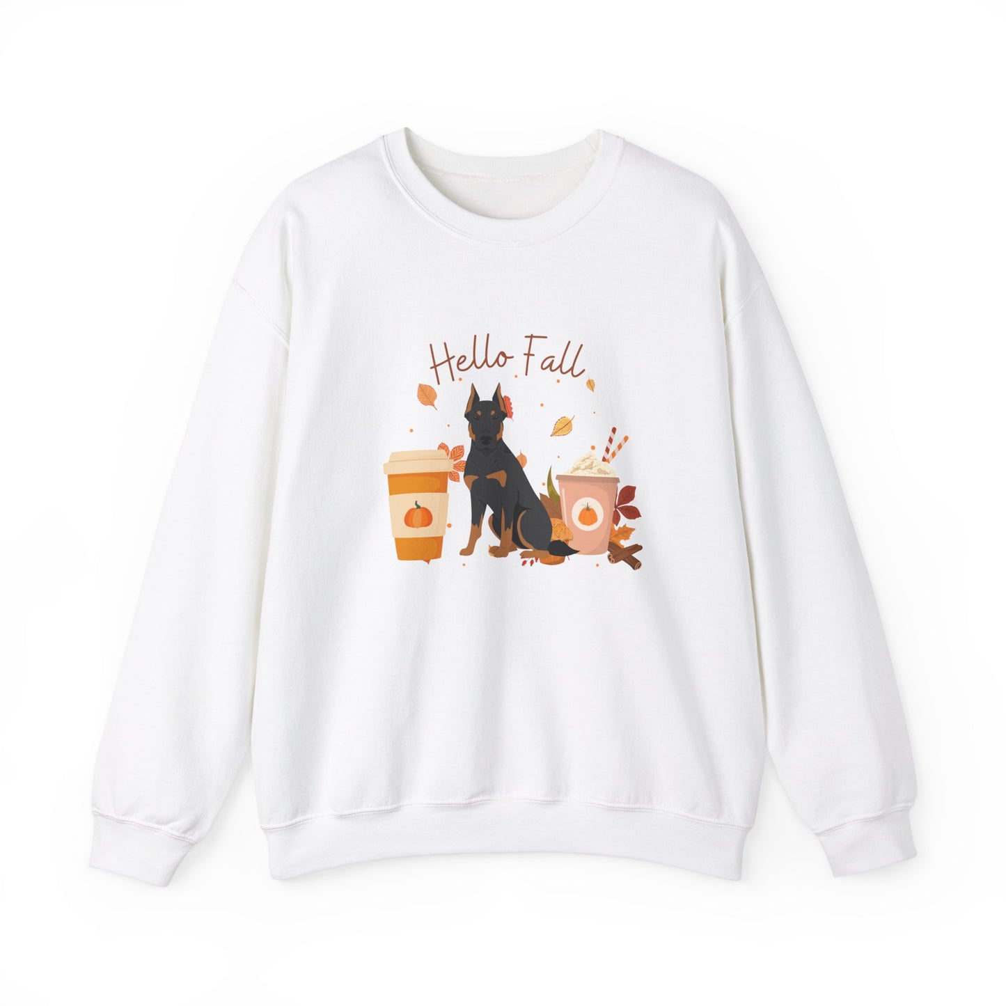 Beauceron Dog Fall Halloween Unisex Heavy Blend Crewneck Sweatshirt
