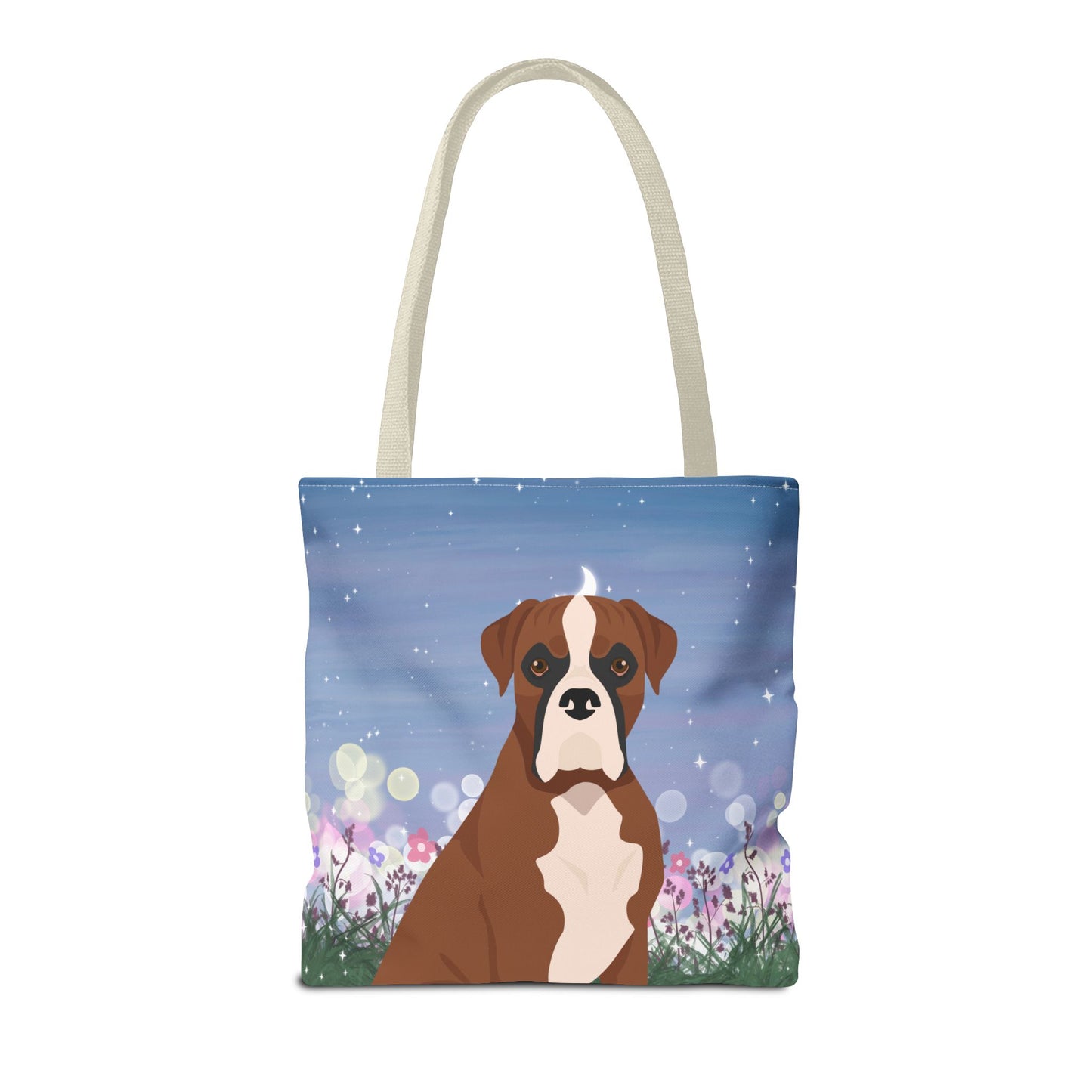 Boxer Dog Tote Bag 16x16