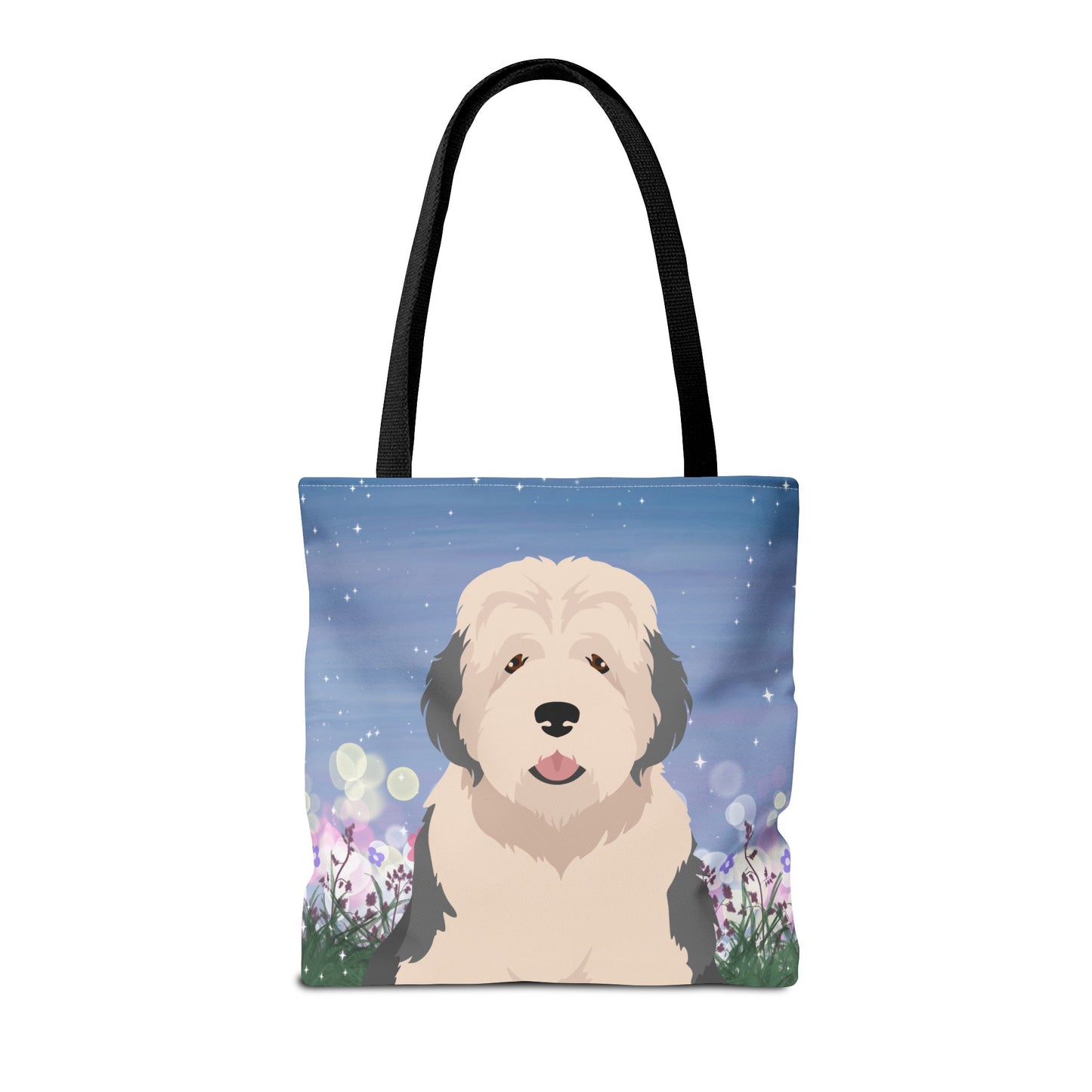 Old English Sheepdog Dog Tote Bag 16x16