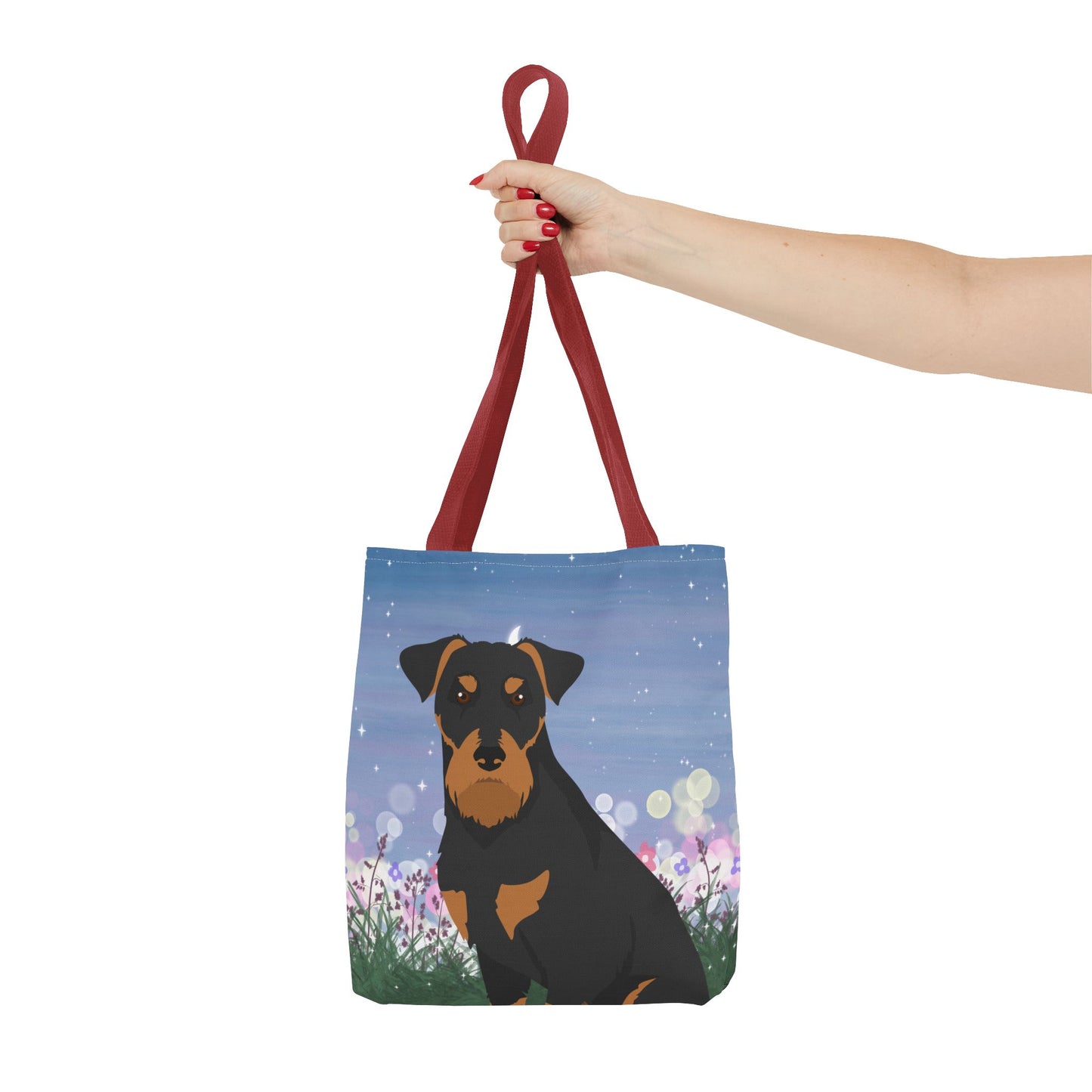 Jagdterrier Dog Tote Bag 13x13