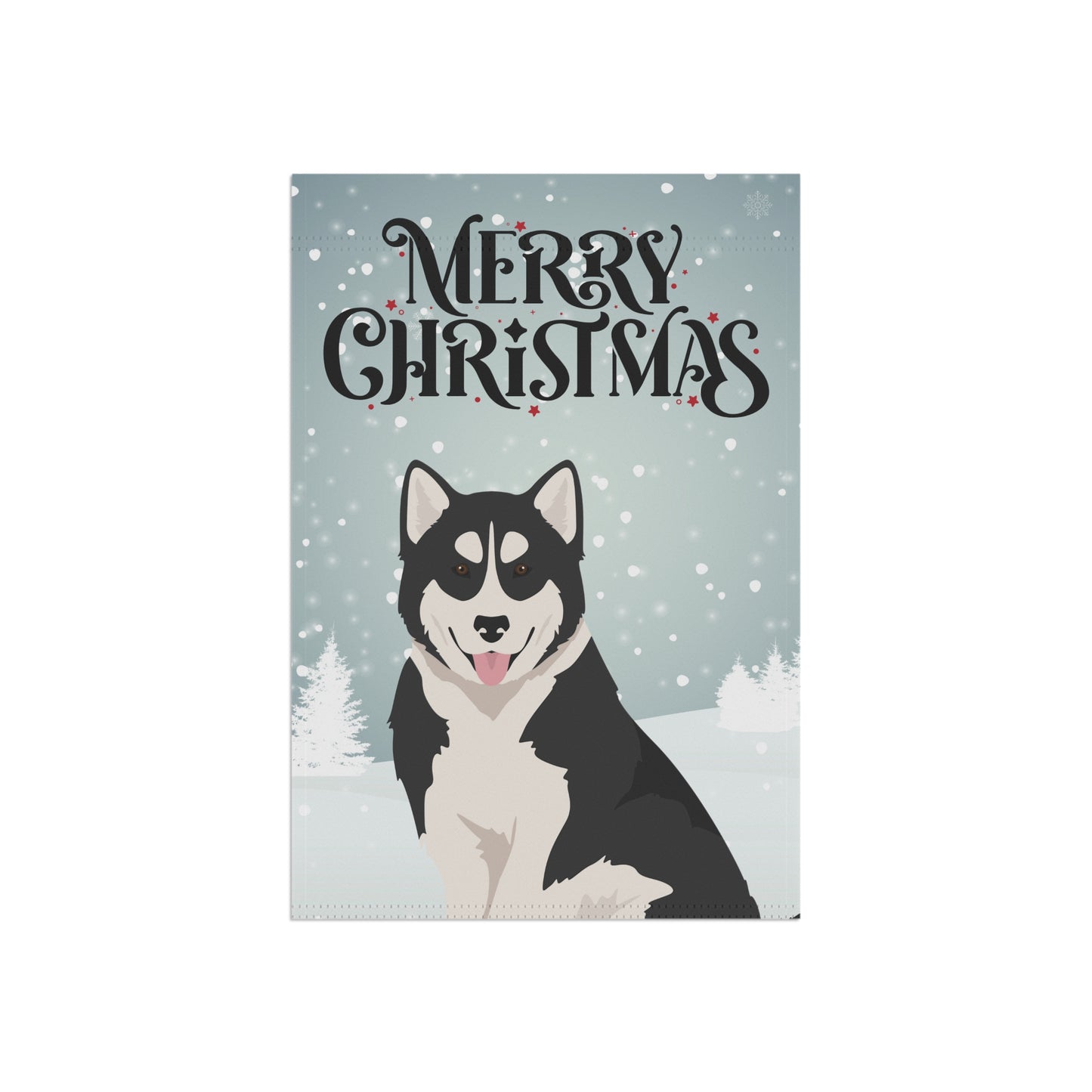 Canadian Inuit Dog Garden Flag