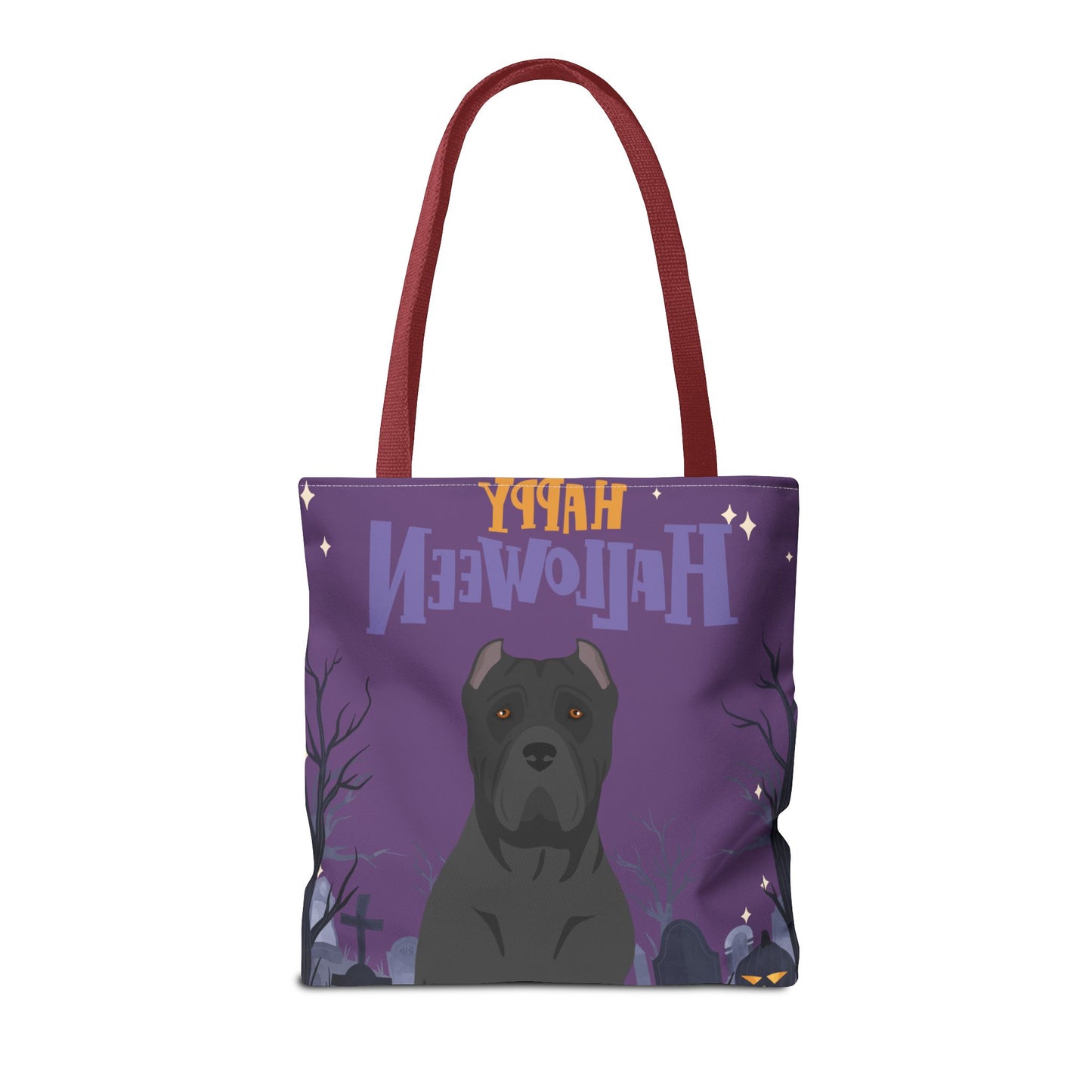 Cane Corso Dog Happy Halloween Tote Bag 16x16