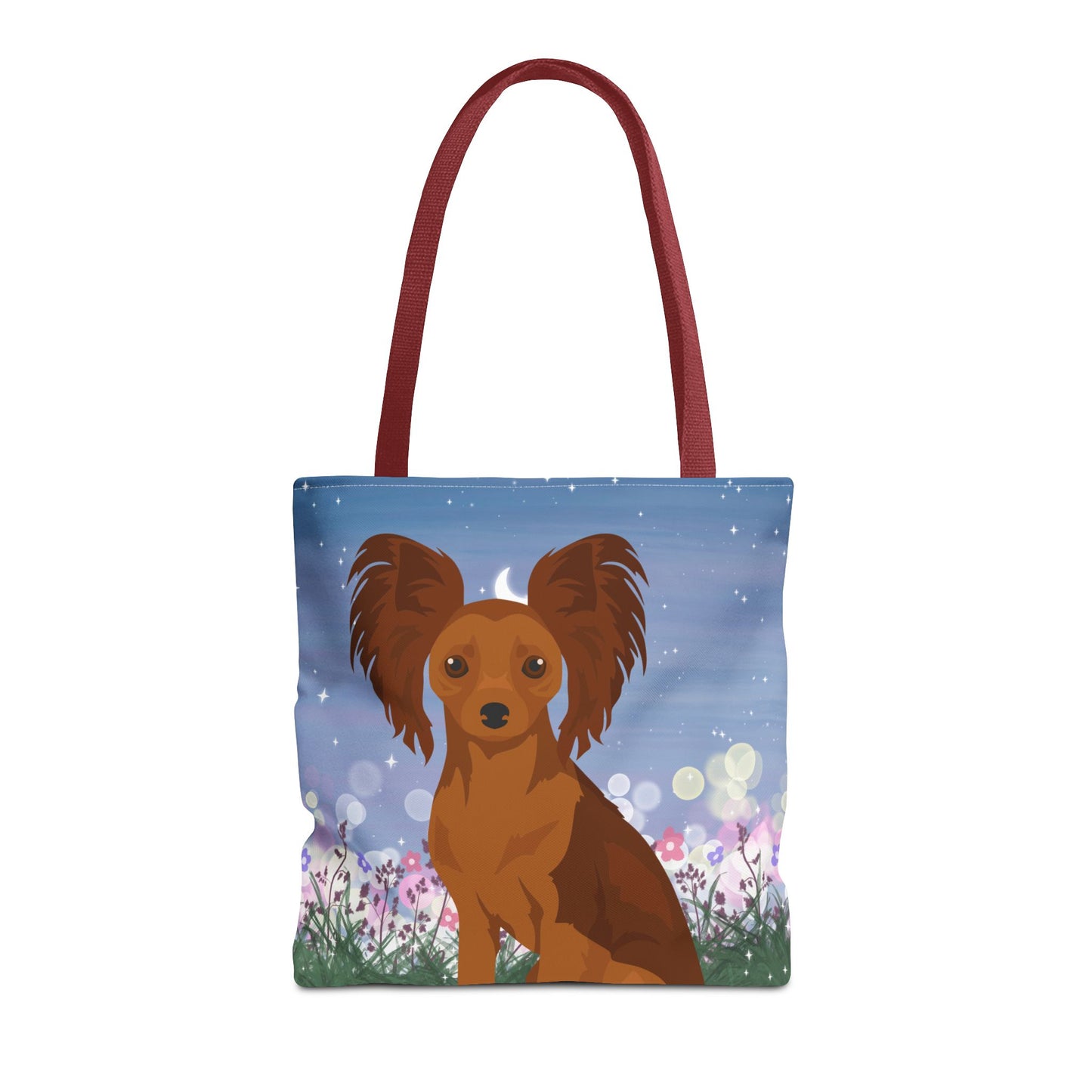 Russian Toy Terrier Dog Tote Bag 16x16