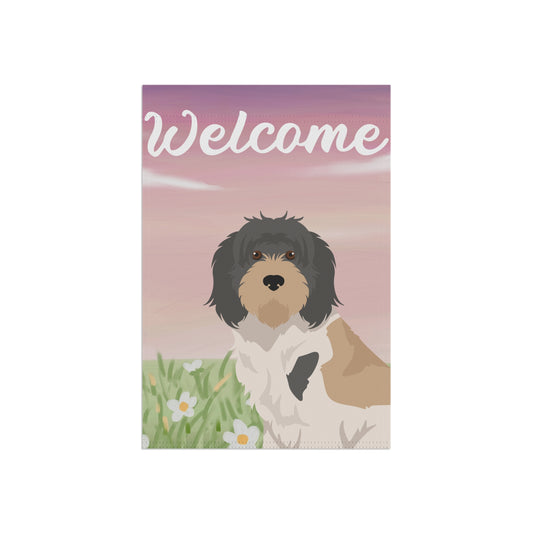 Grand Basset Griffon Vendeen Dog Welcome Garden Flag