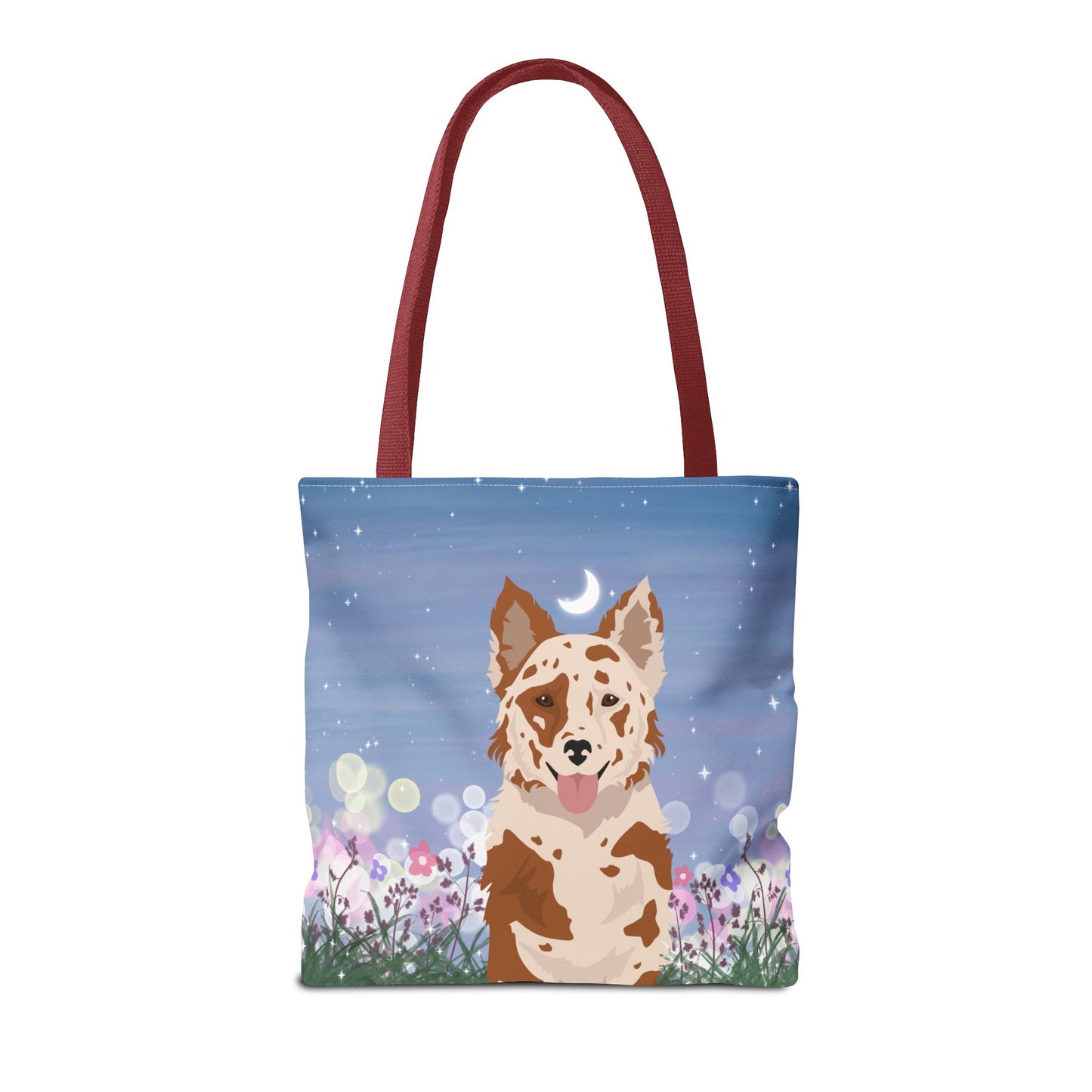 Mudi Dog Tote Bag 16x16
