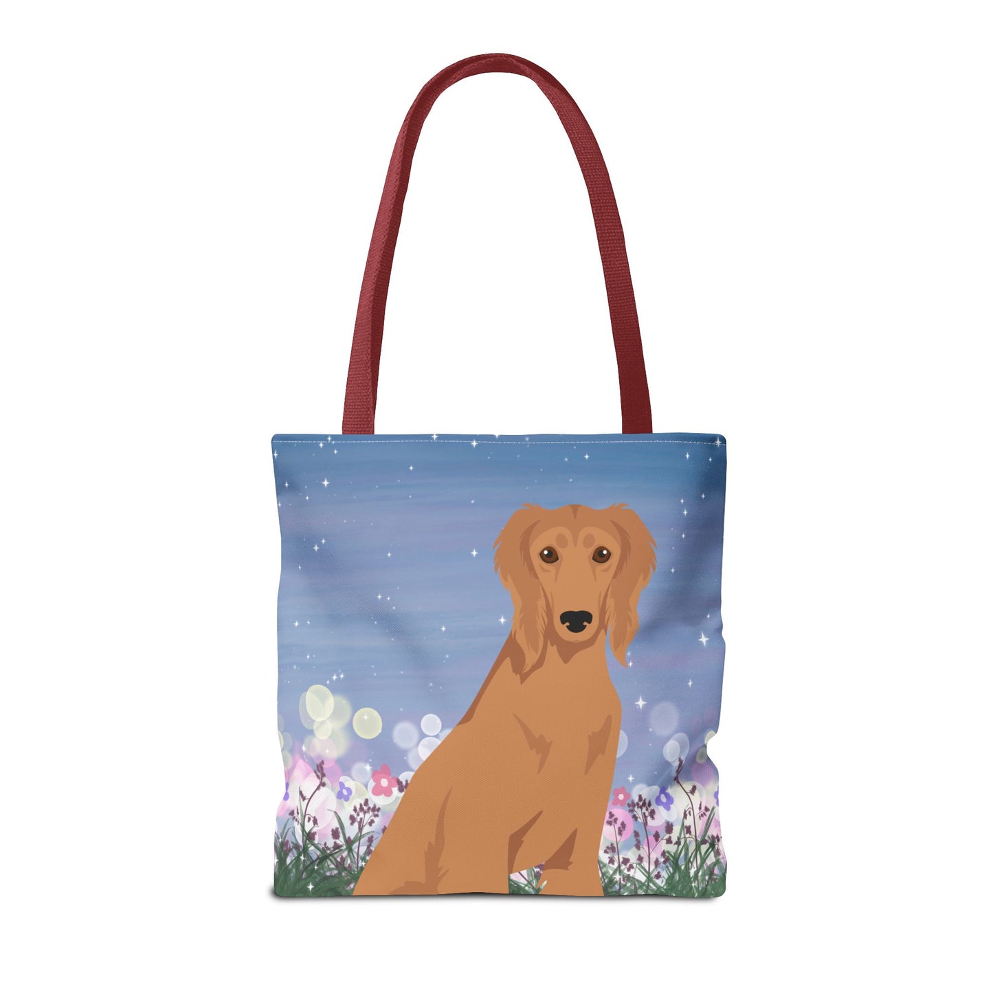 Saluki Dog Tote Bag 16x16