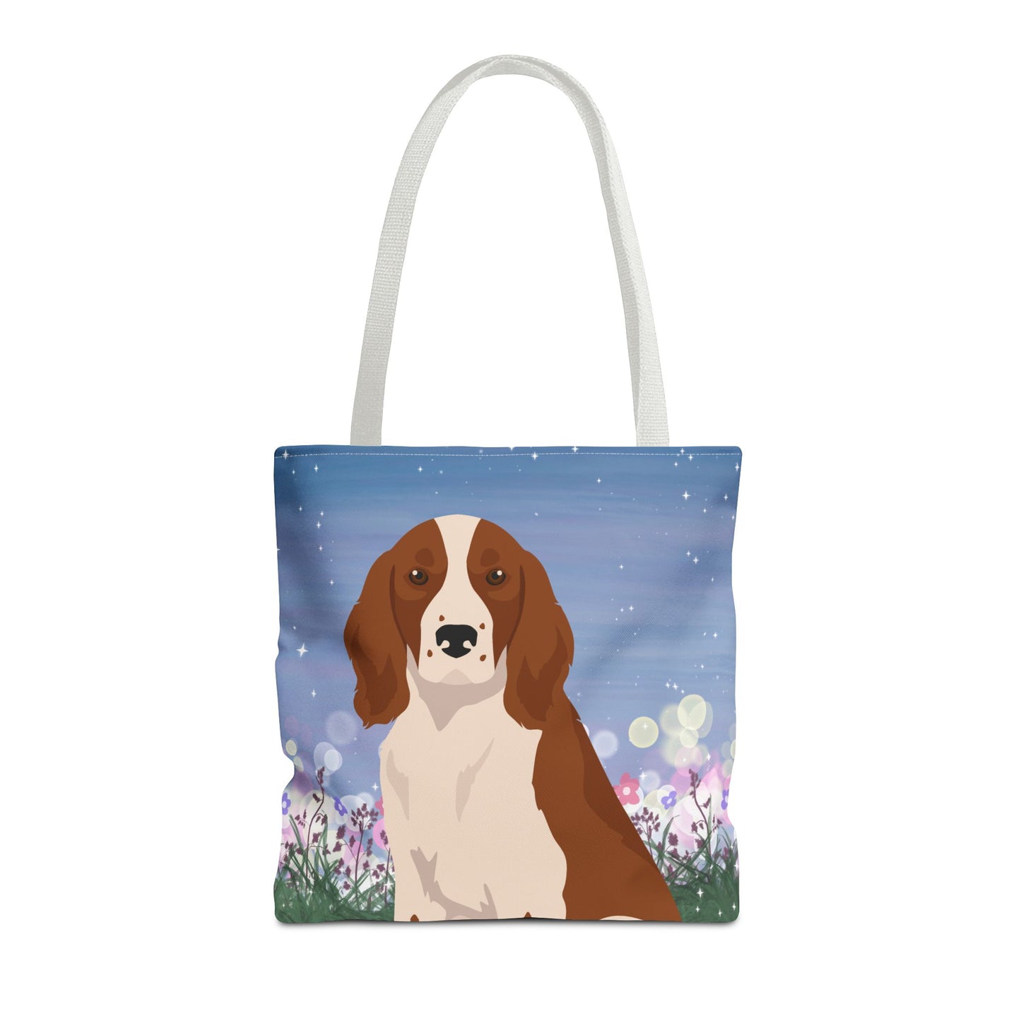 Welsh Springer Spaniel Dog Tote Bag 16x16