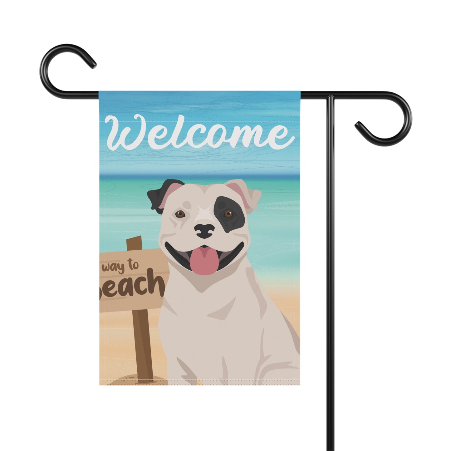 Staffordshire Bull Terrier Dog Garden Flag
