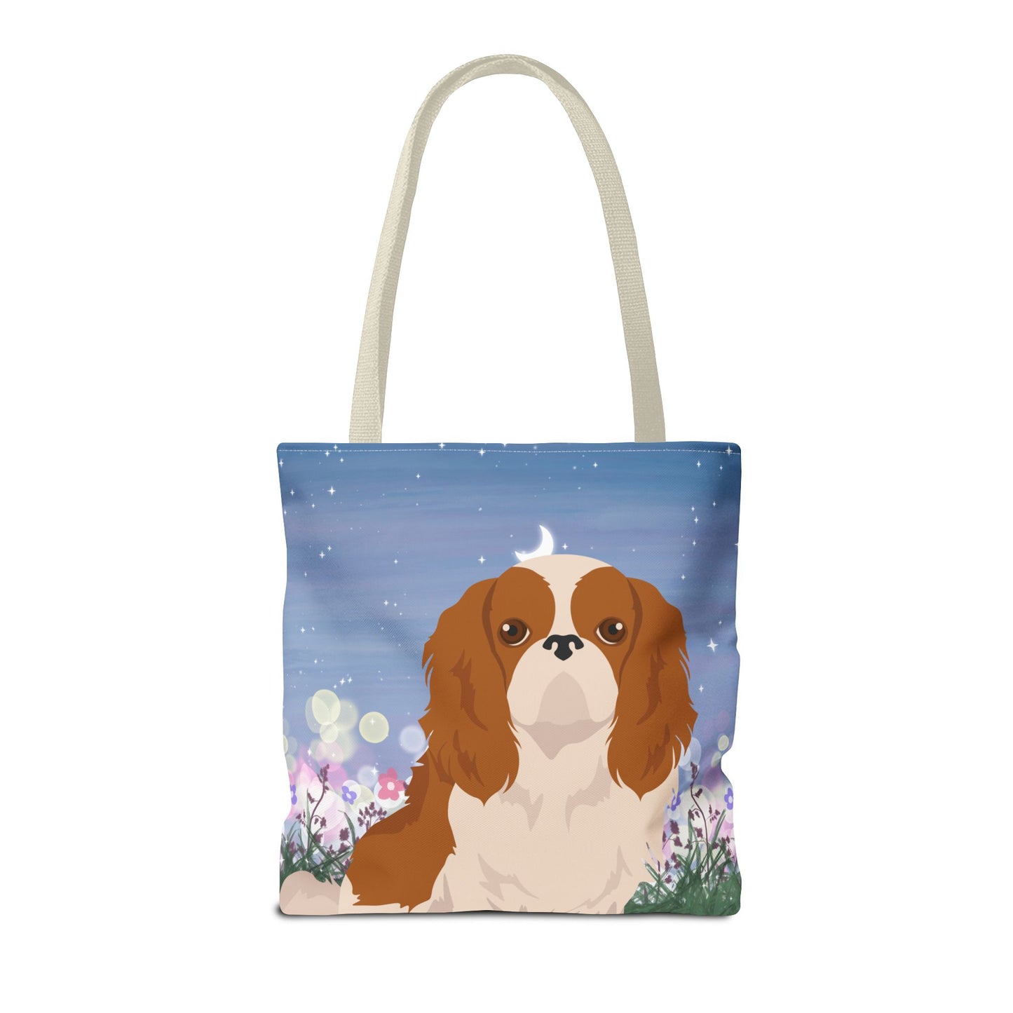 English Toy Spaniel Dog Tote Bag 16x16