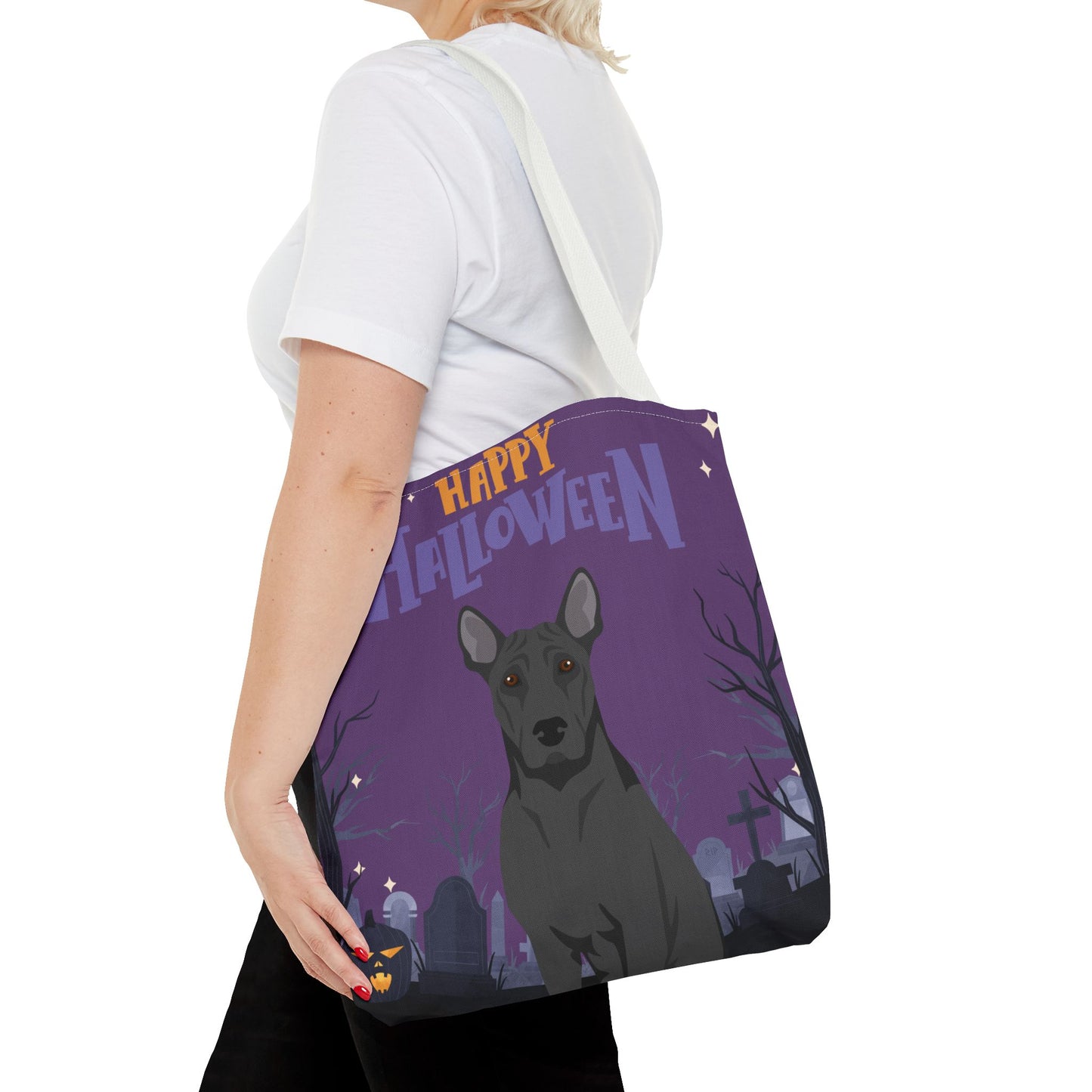 Thai Ridgeback Dog Happy Halloween Tote Bag 16x16