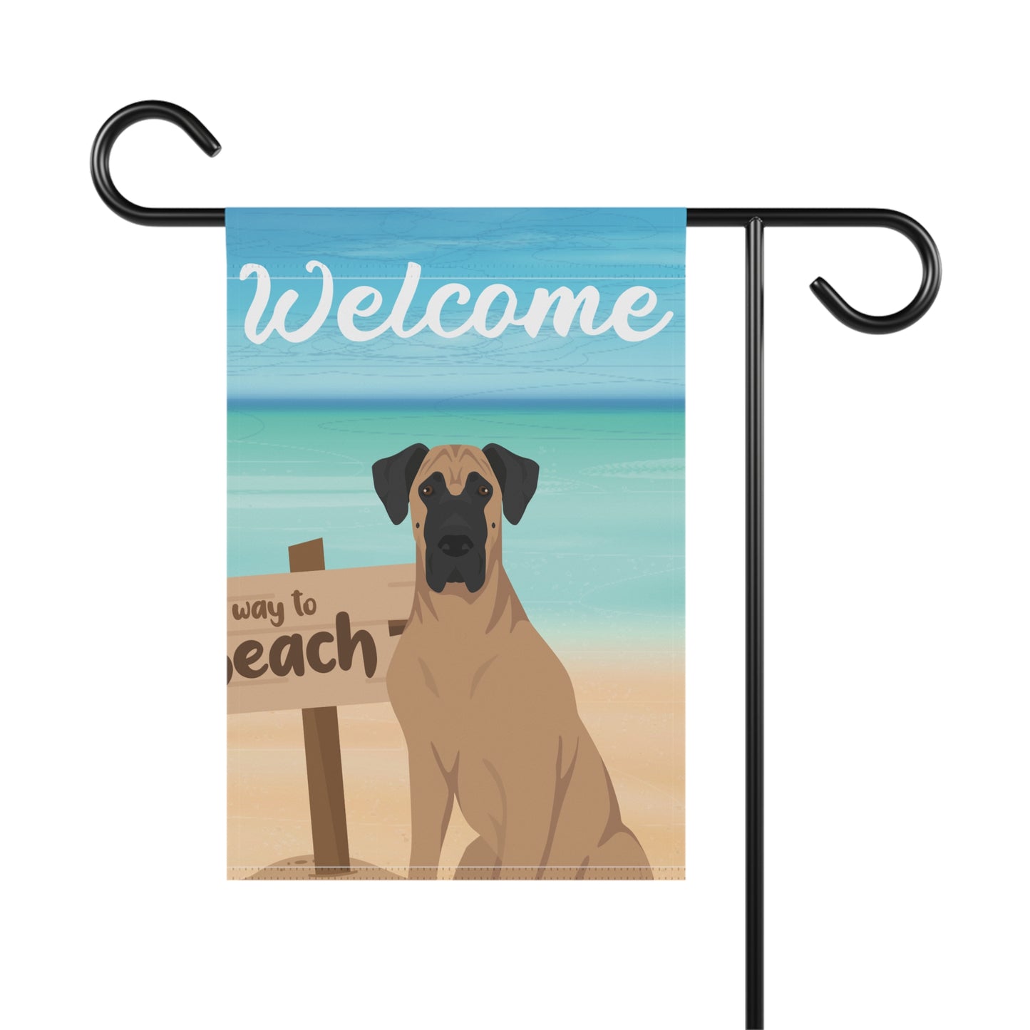 Great Dane Dog Garden Flag