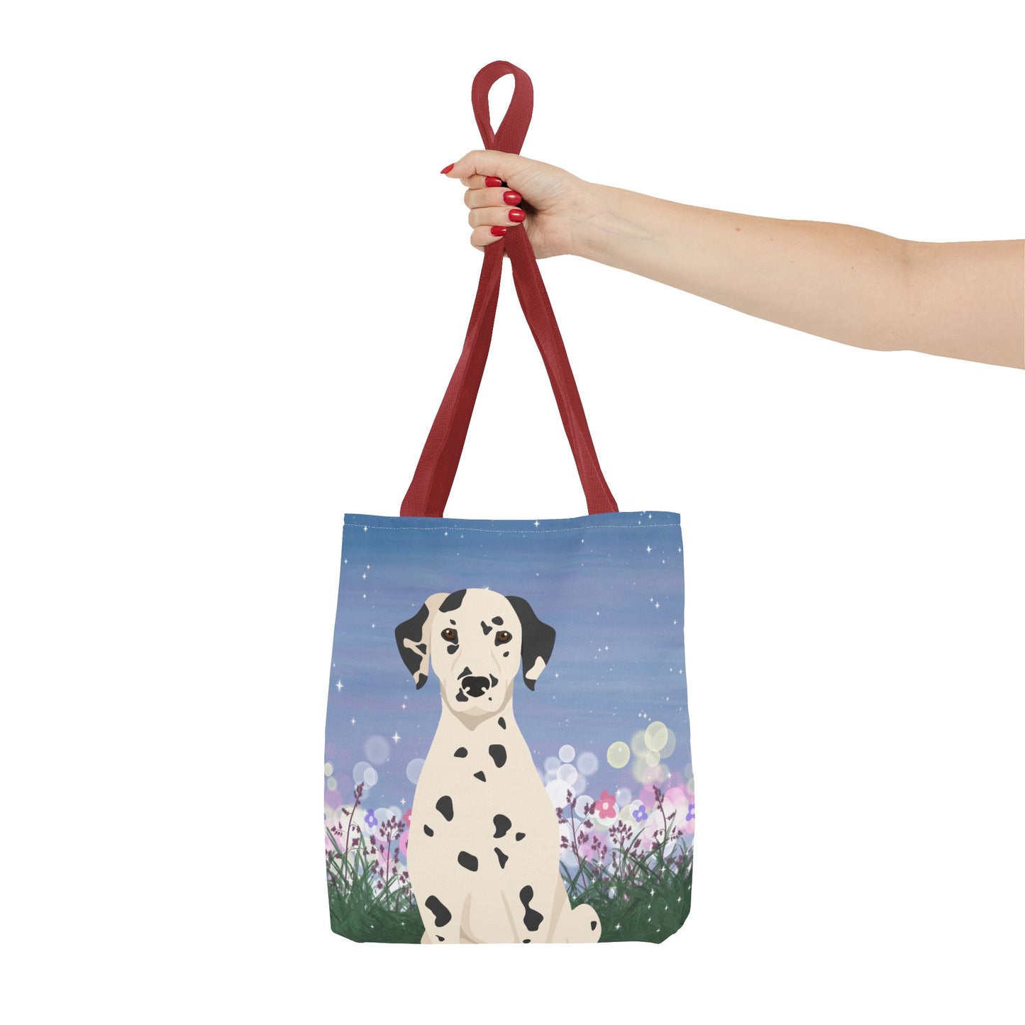 Dalmatian Dog Tote Bag 13x13