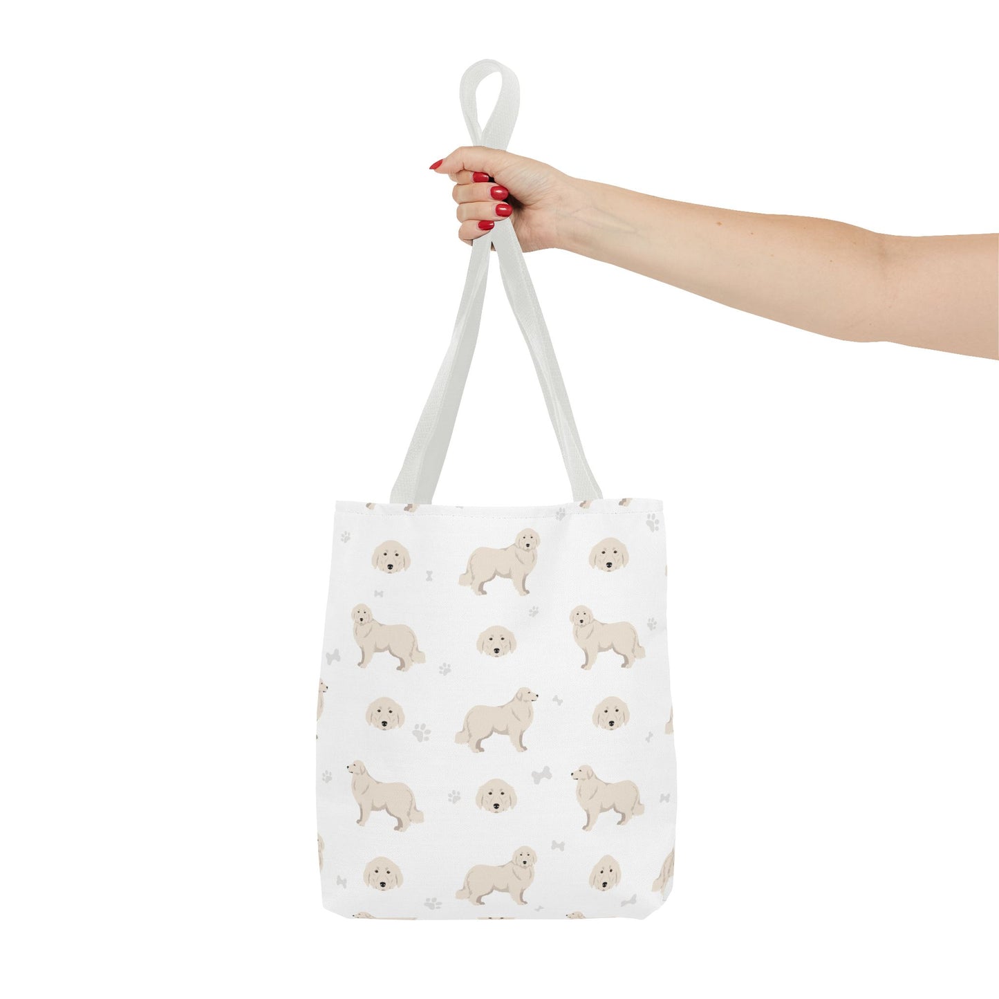 Great Pyrenees Dog Tote Bag, Pyrenees Dog Mom Gift