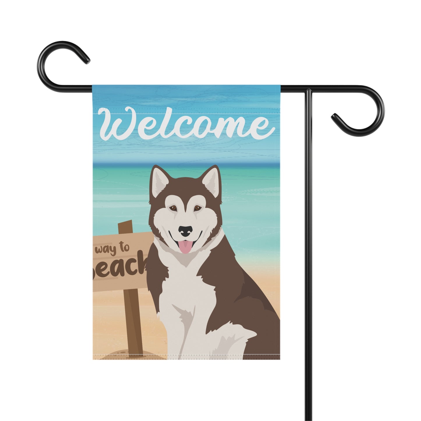 Canadian Inuit Dog Dog Garden Flag
