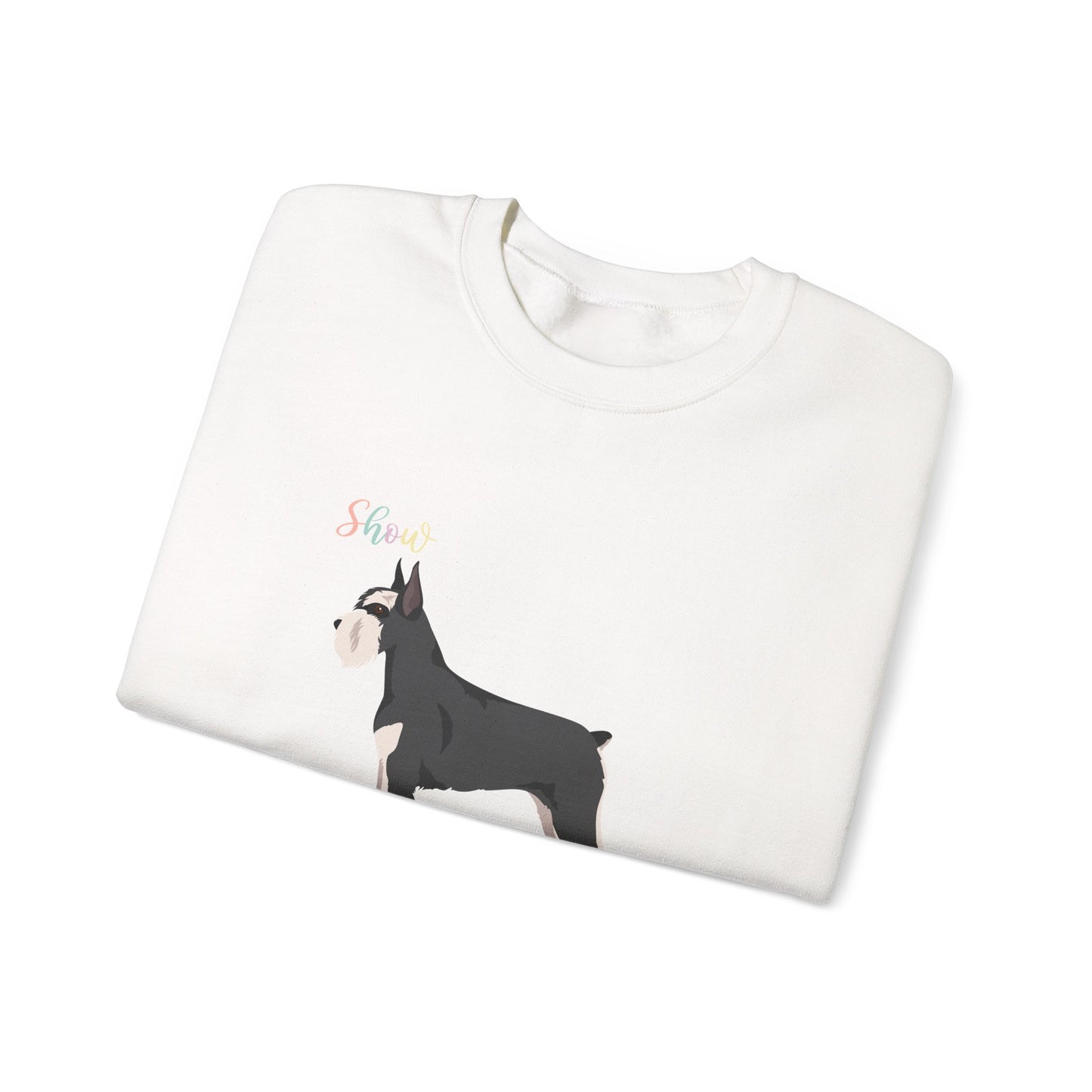 Schnauzer Dog Unisex Heavy Blend Crewneck Sweatshirt