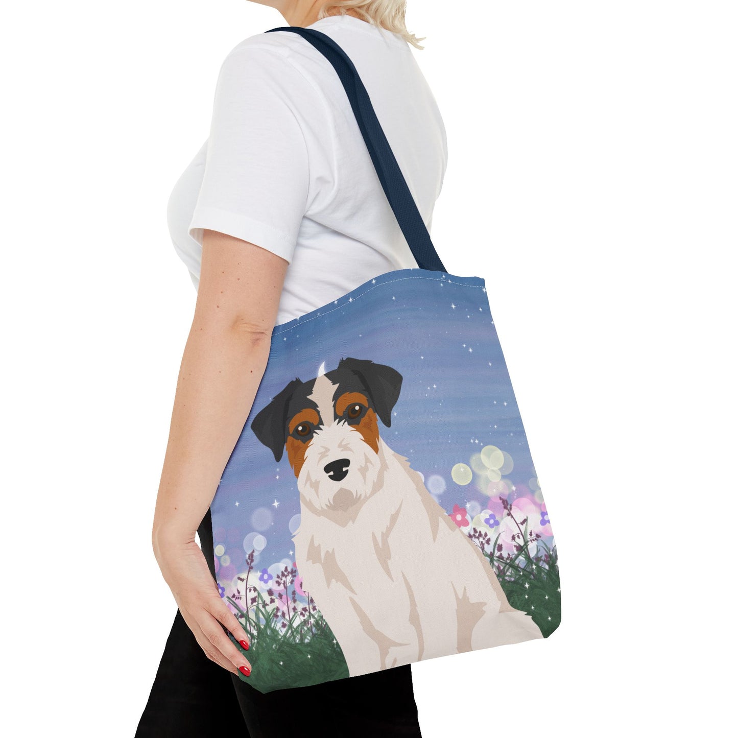 Jack Russell Terrier Dog Tote Bag 16x16