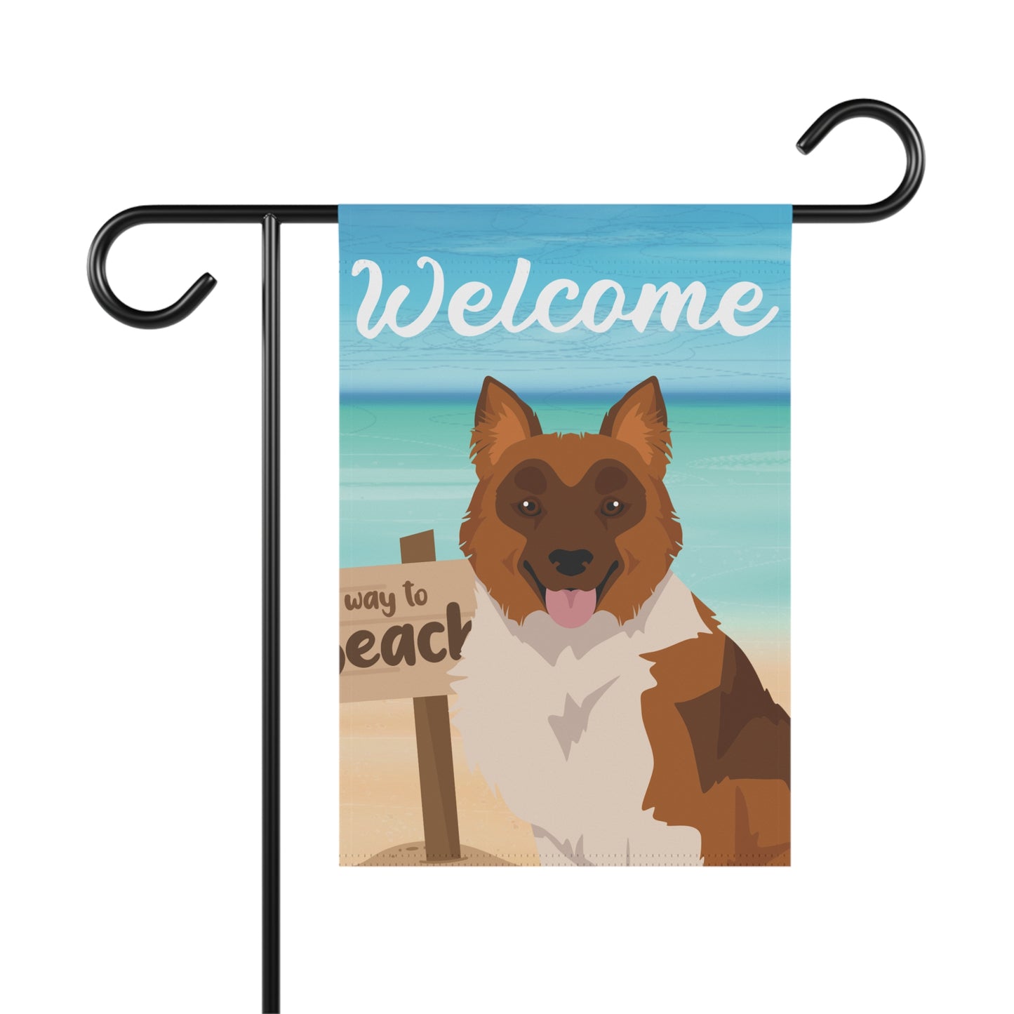 Elo Dog Garden Flag