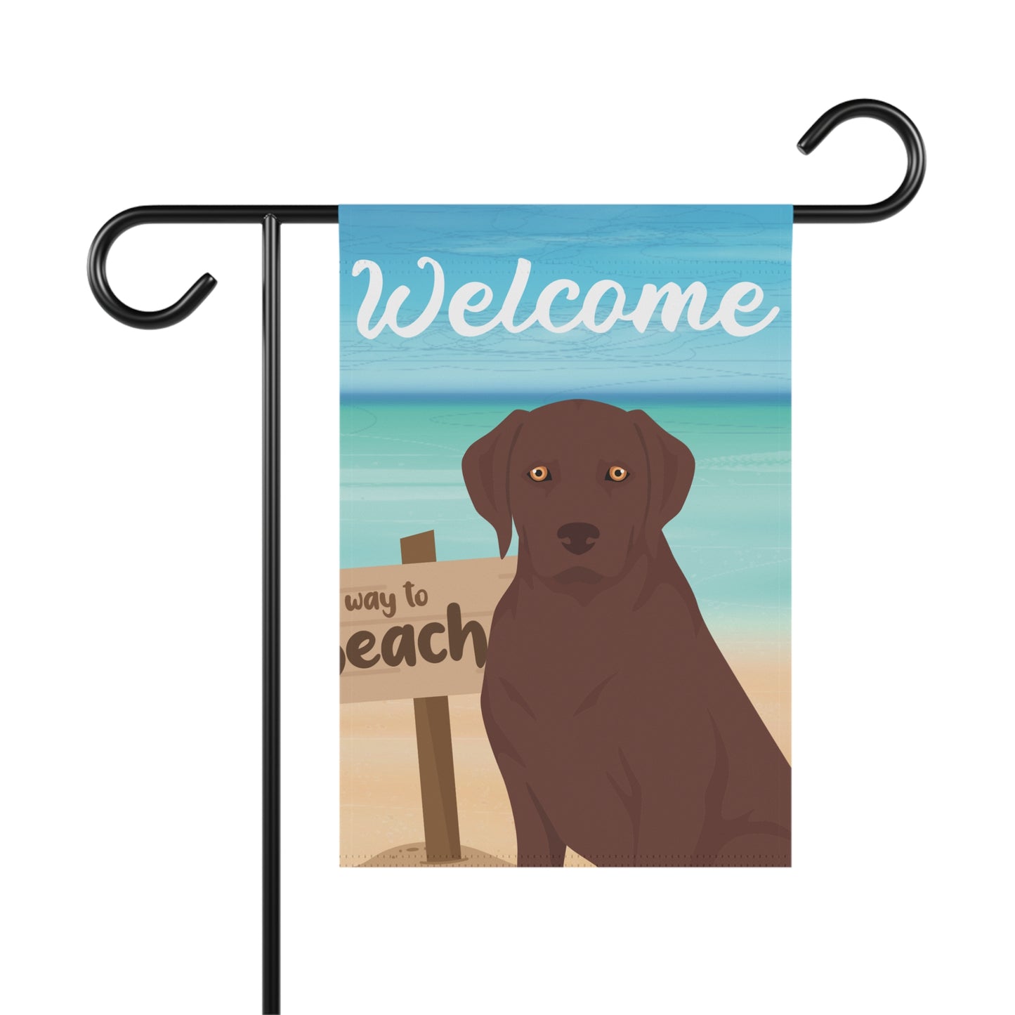 Labrador Retriver Dog Garden Flag