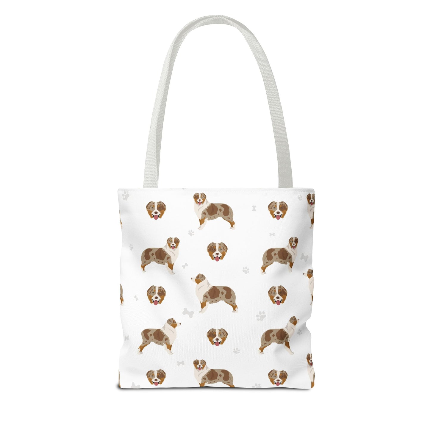 Australian Shepherd Dog Tote Bag, Aussie Dog Mom Gift
