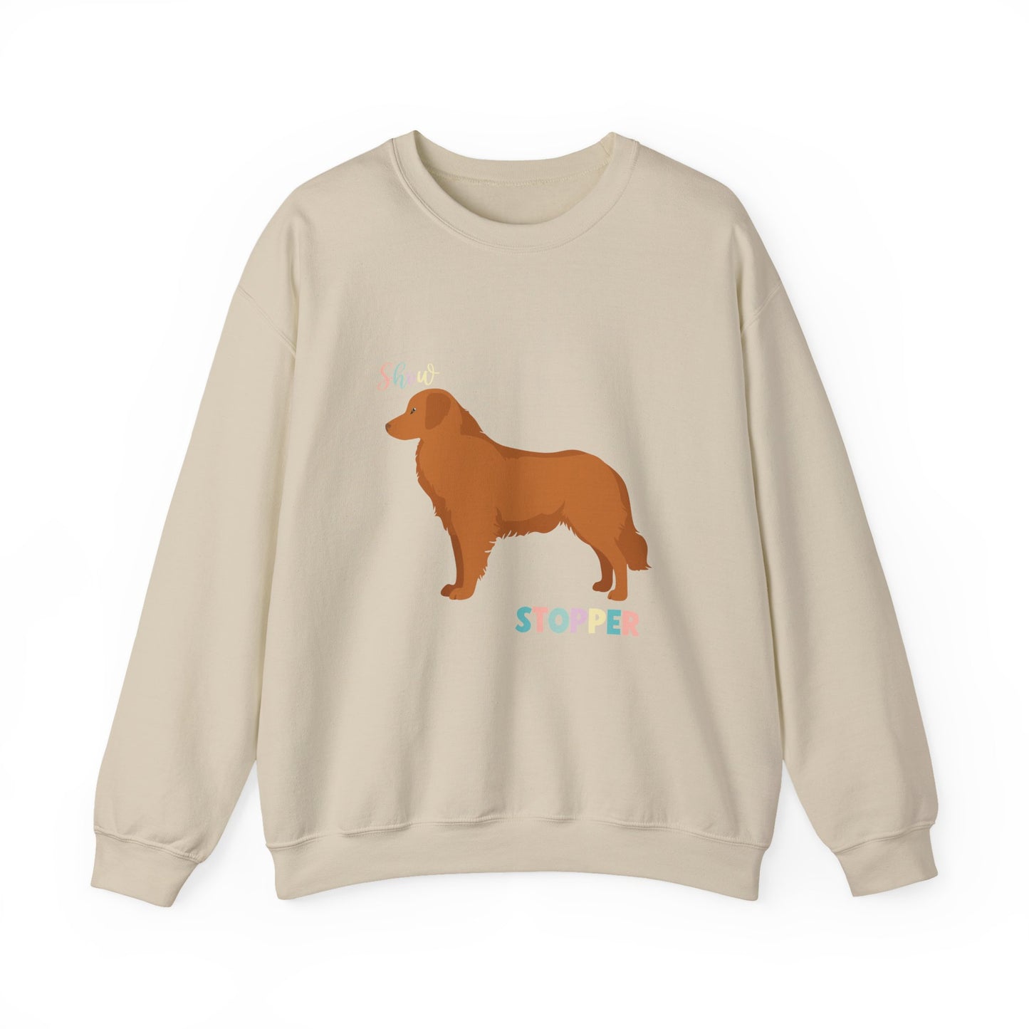 Nova Scotia Duck Tolling Retriever Dog Unisex Heavy Blend Crewneck Sweatshirt