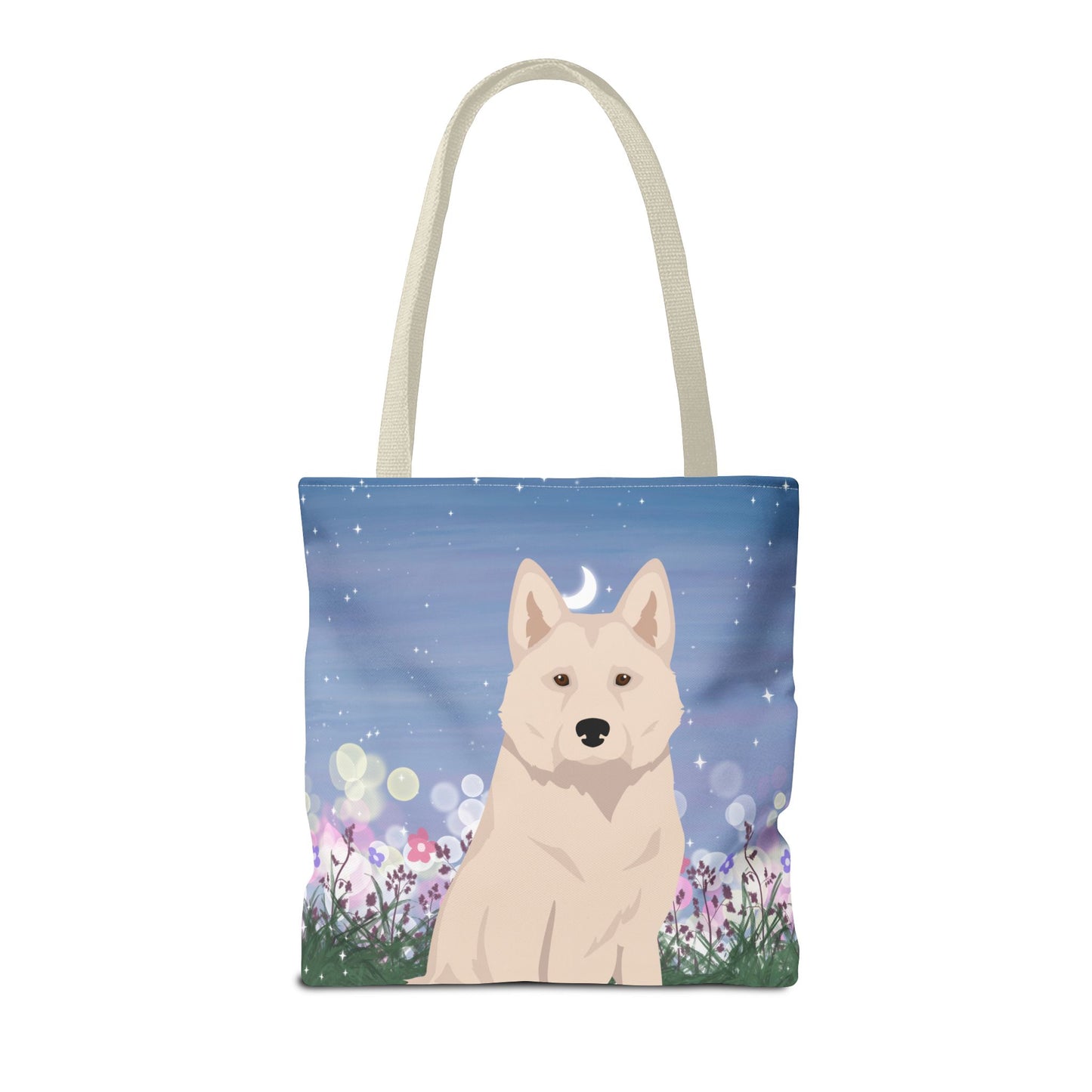 Alaskan Husky Dog Tote Bag 16x16