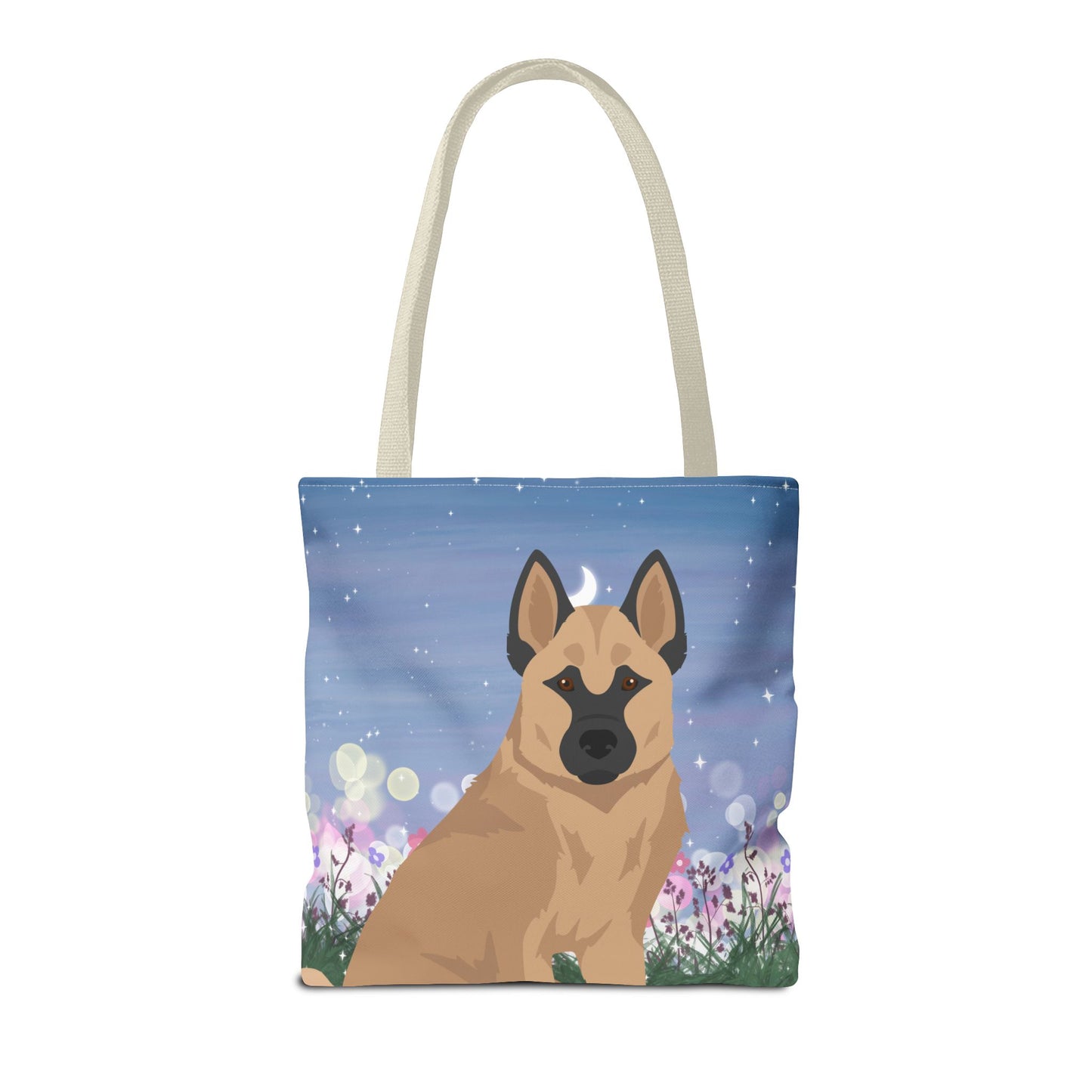Hallefors Elkhound Dog Tote Bag 16x16