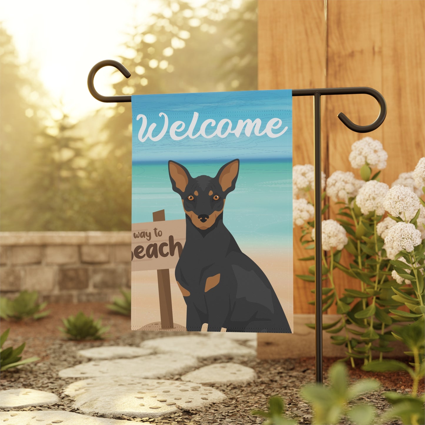 Xoloitzcuintil Dog Garden Flag