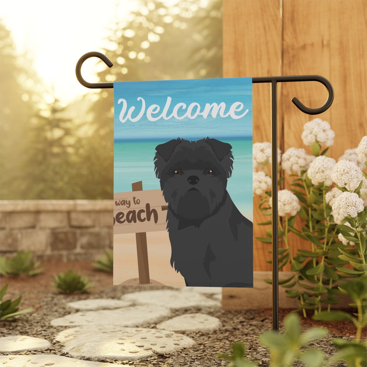 Affenpinscher Dog Garden Flag