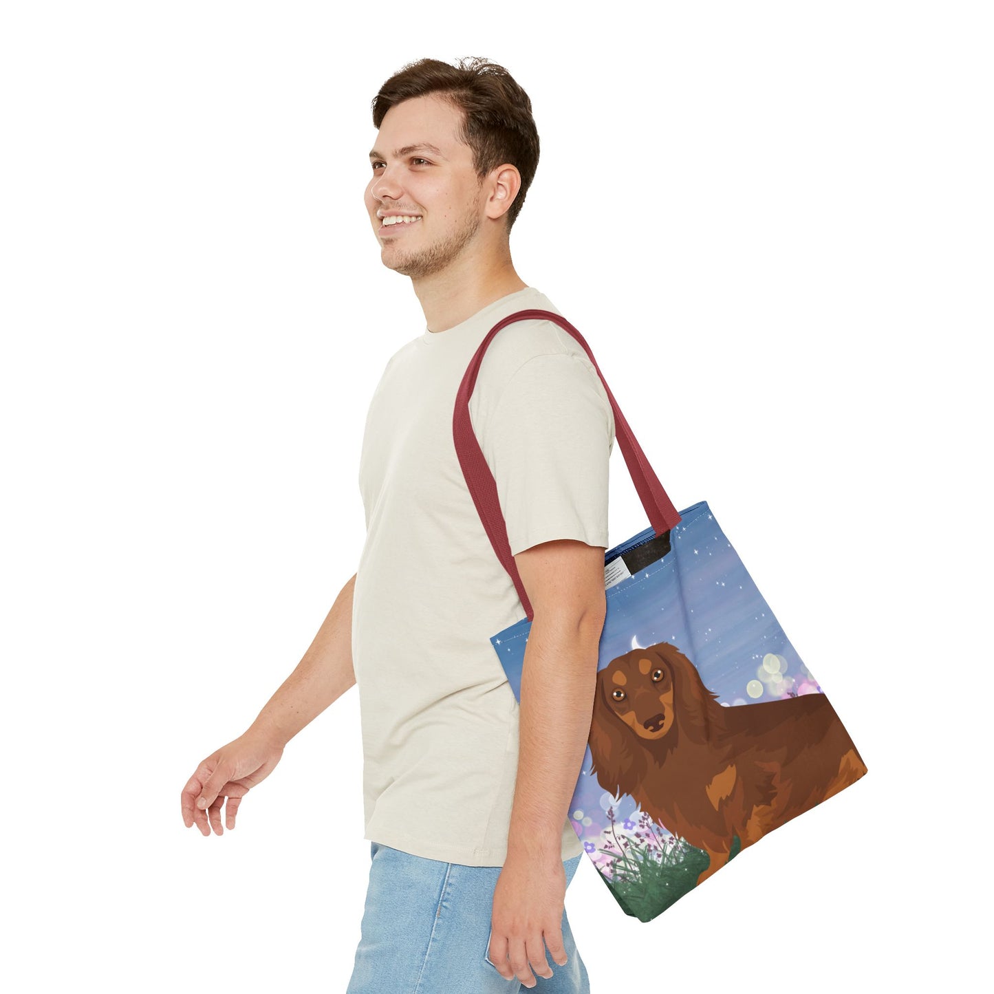 Dachshund Dog Tote Bag 16x16