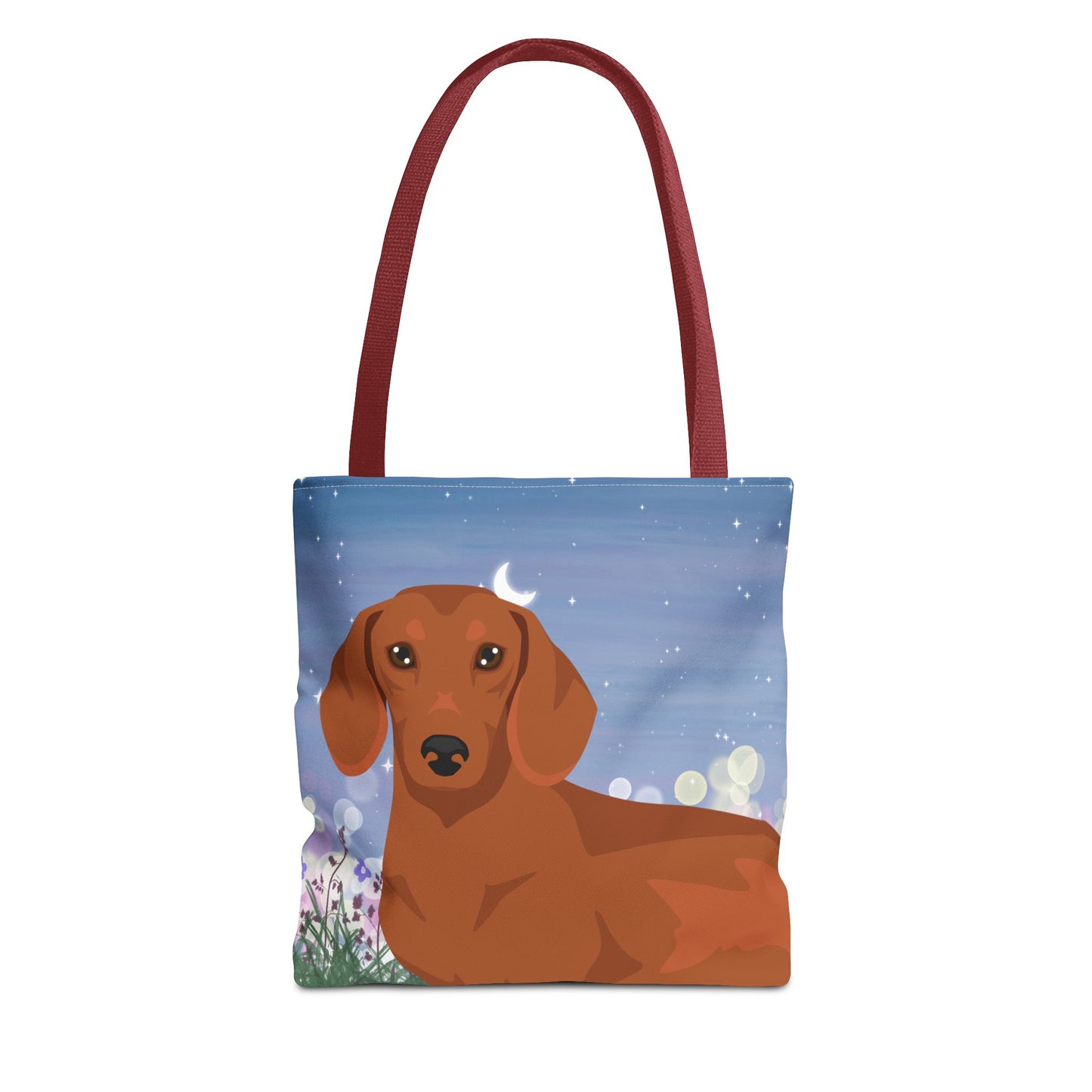 Dachshund Dog Tote Bag 13x13