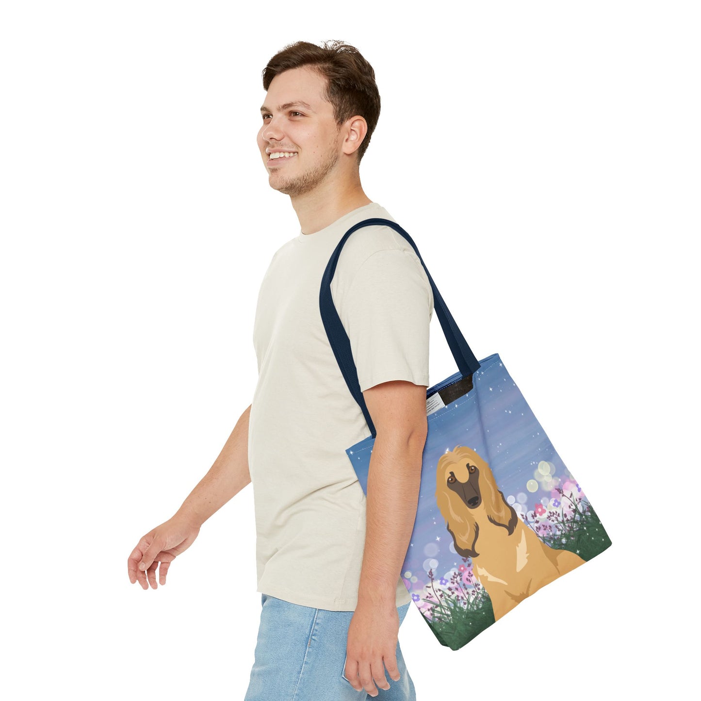 Afghan Hound Dog Tote Bag 16x16